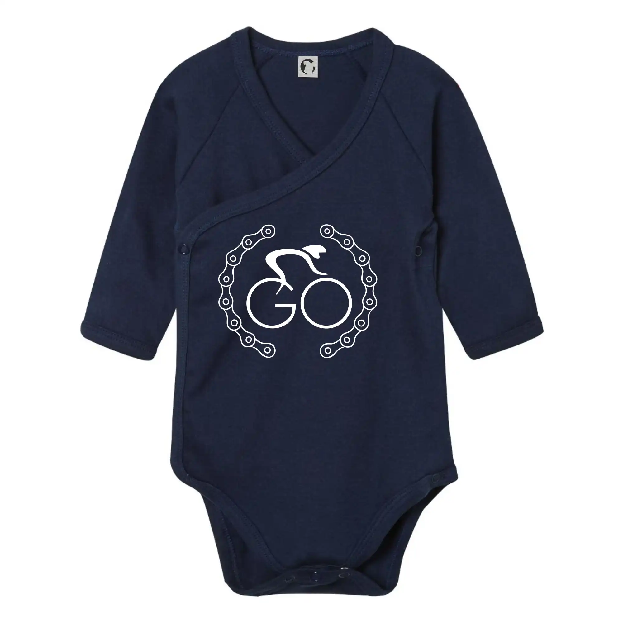 Logo cyklisty a řetěz