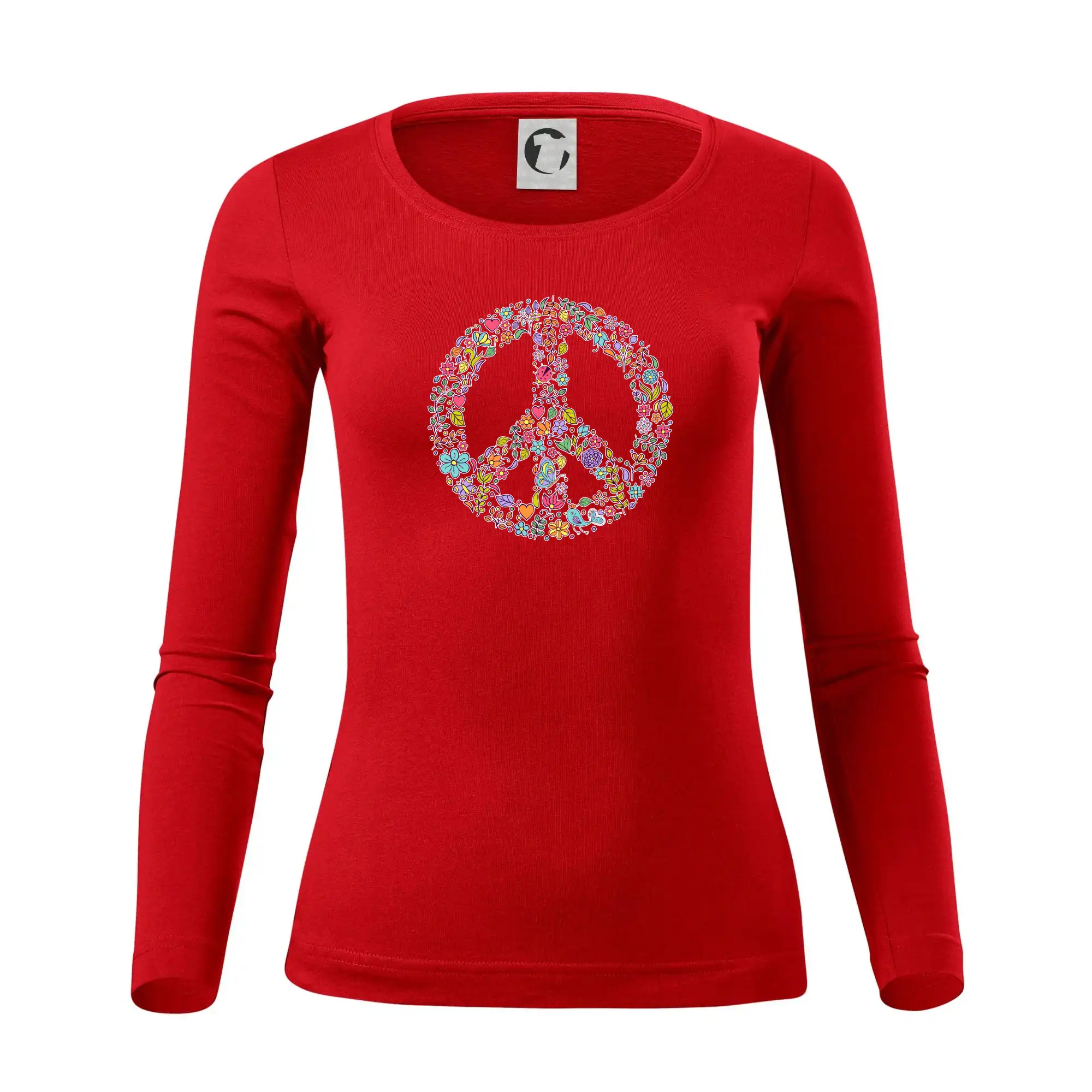 Peace symbol lístečky