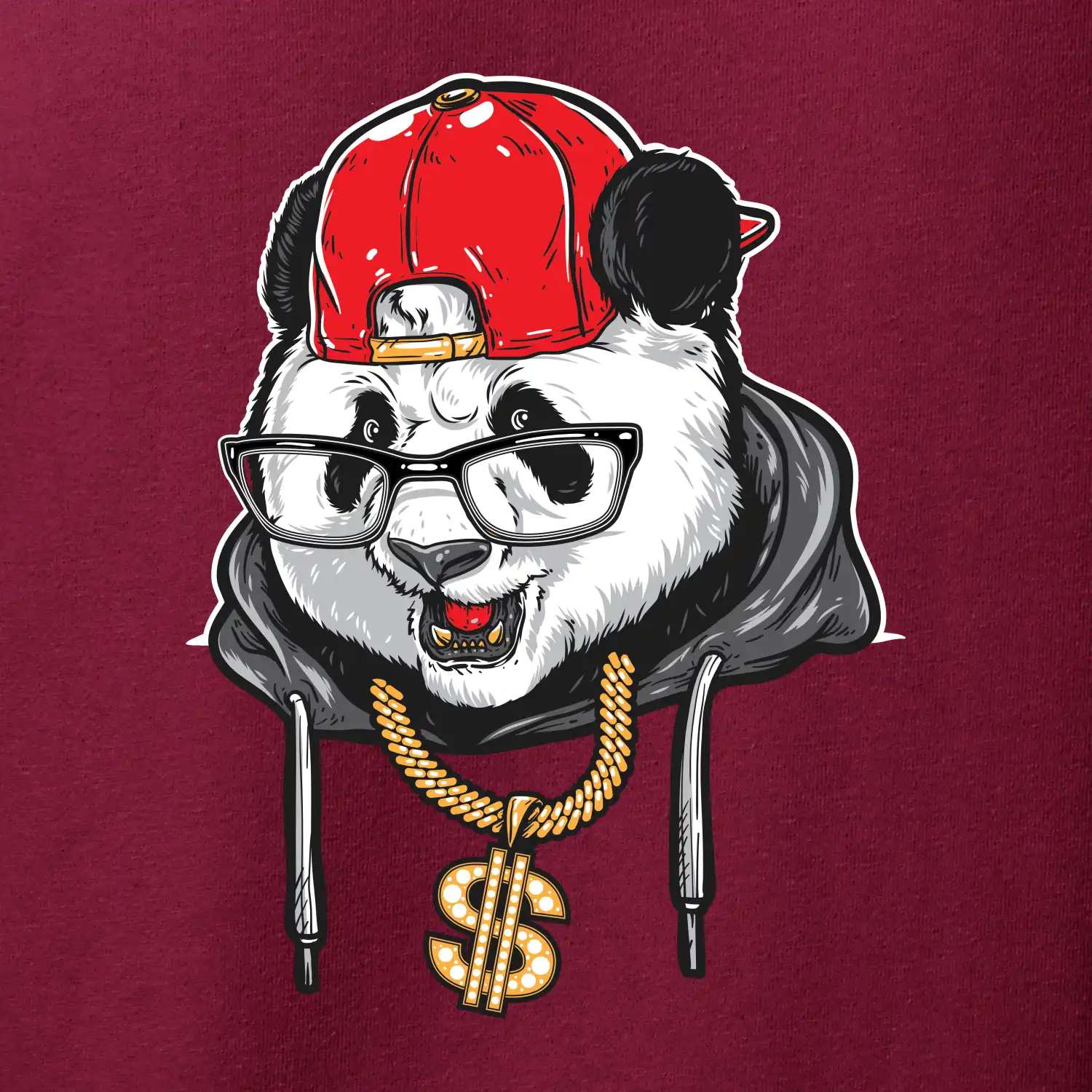 Hip hop panda