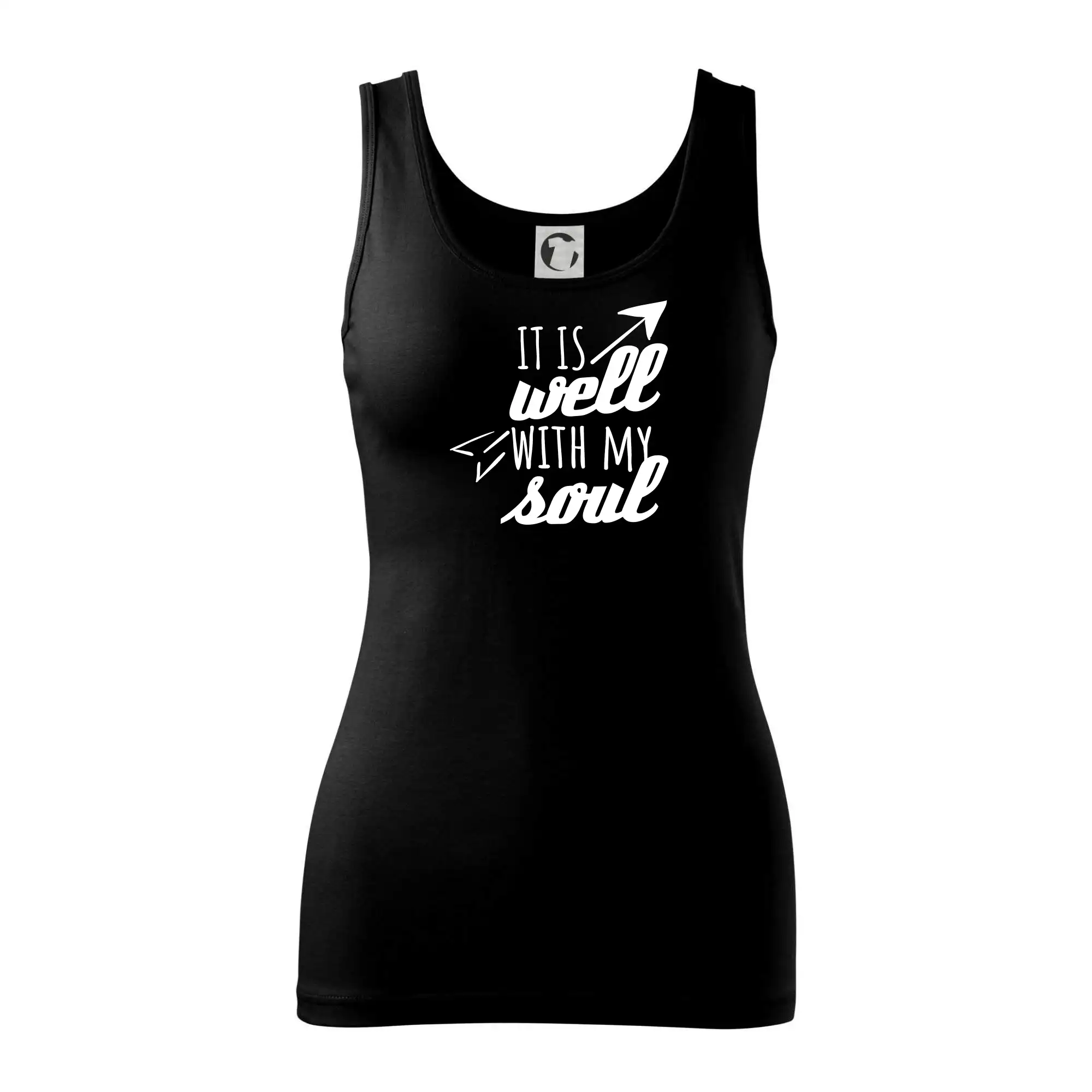 Tričká pre zamilovaných - It is well with my soul - Dámske tielko