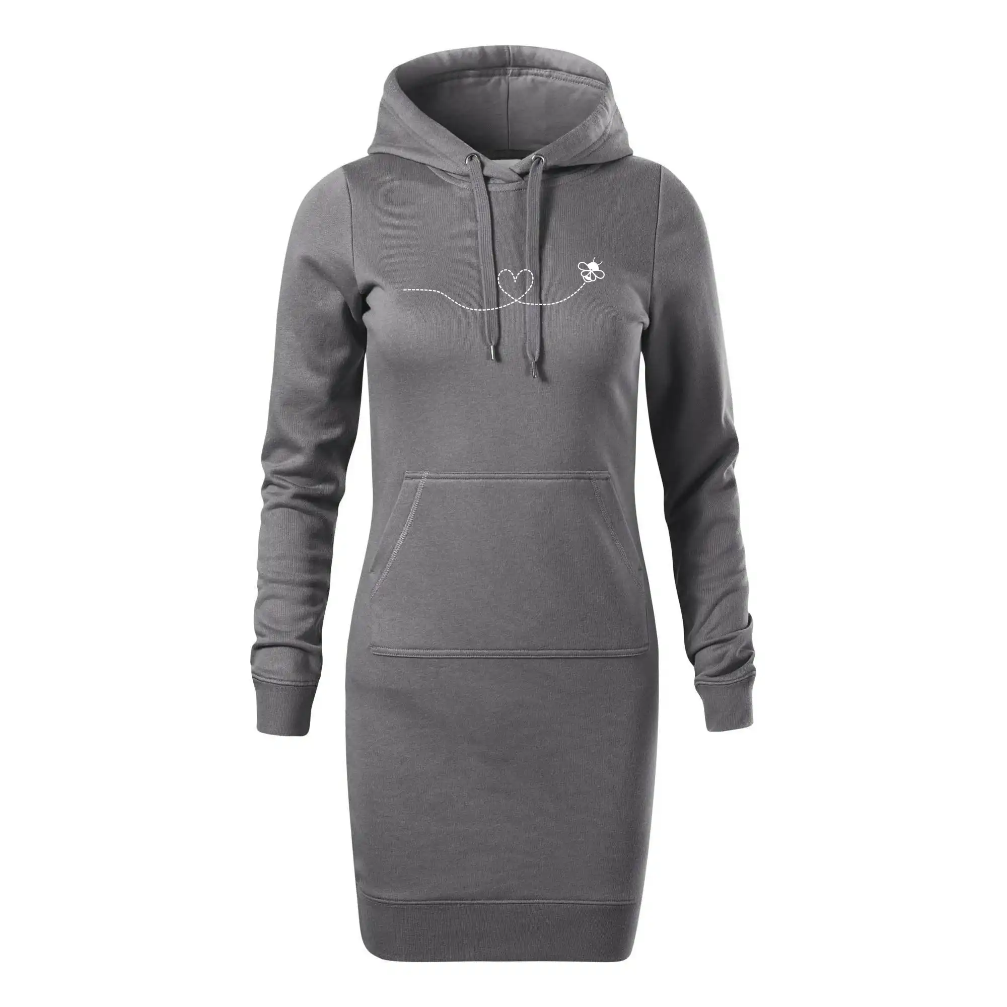 Dráha letu včely - srdce