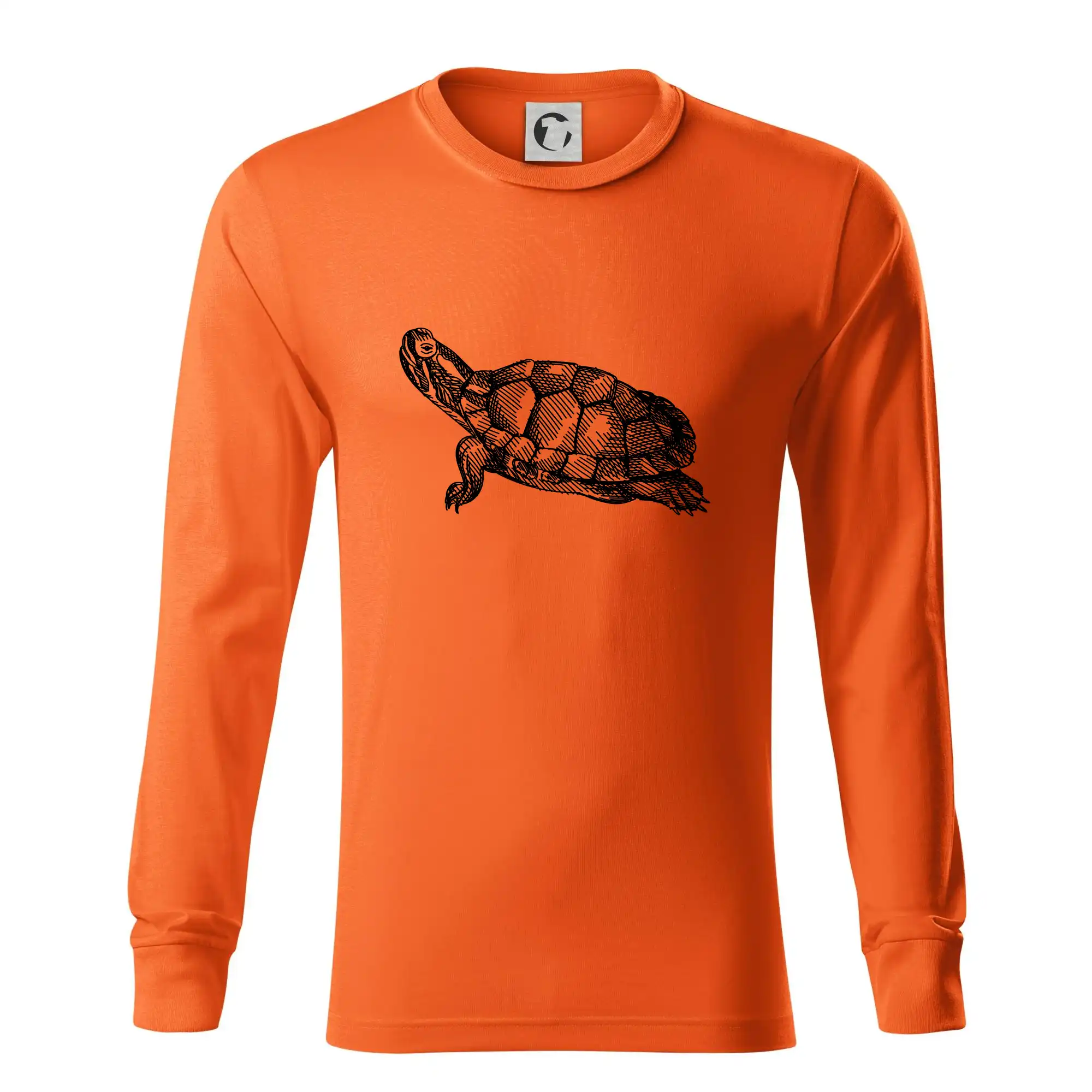 Tužkou kreslená želva