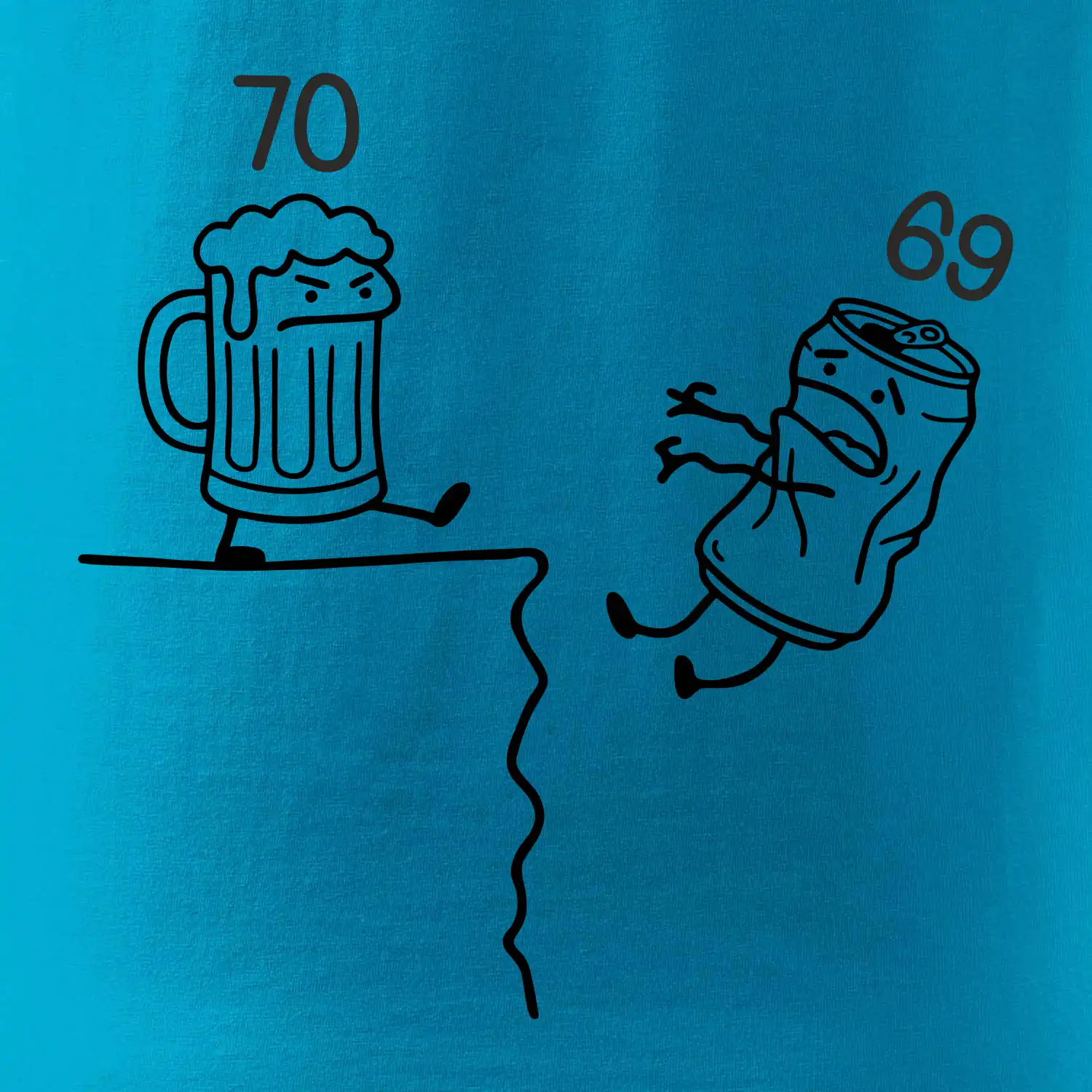 Pivo narozeniny - útes 70let
