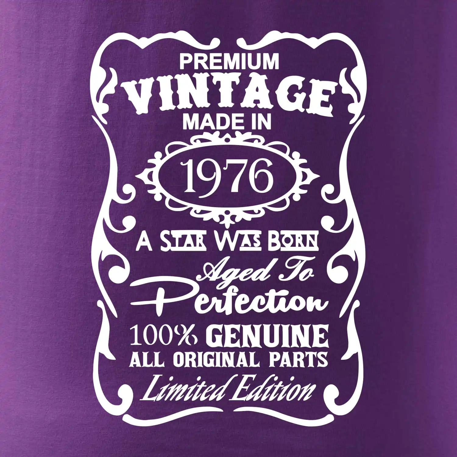 Vintage Etiketa - 1976