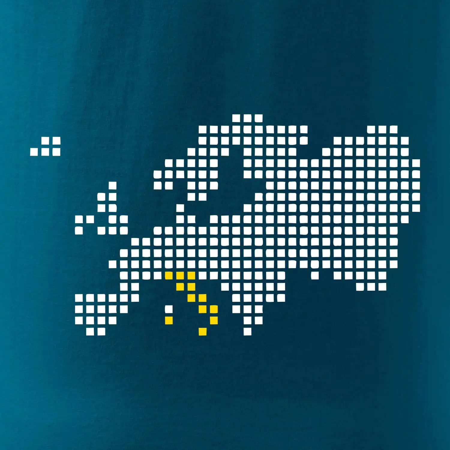 Mapa evropy - Itálie