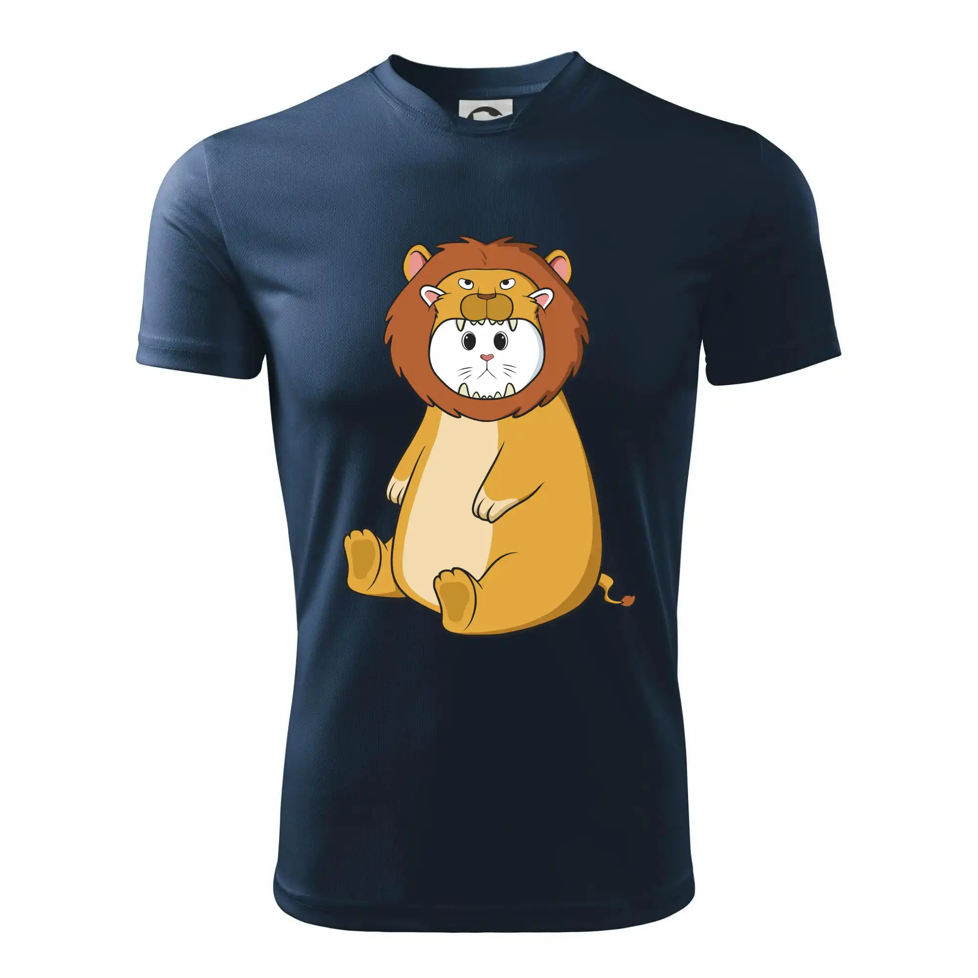 Kočka v převleku lva