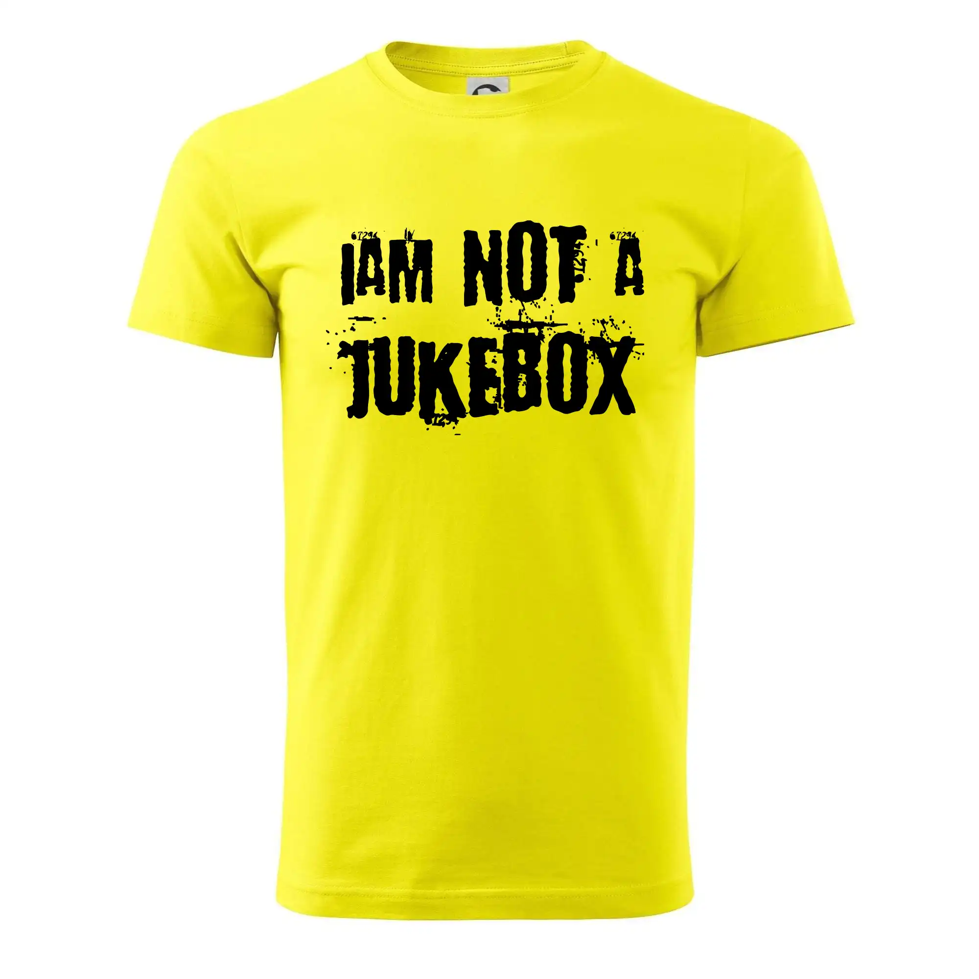 Iam not a jukebox - na prsou