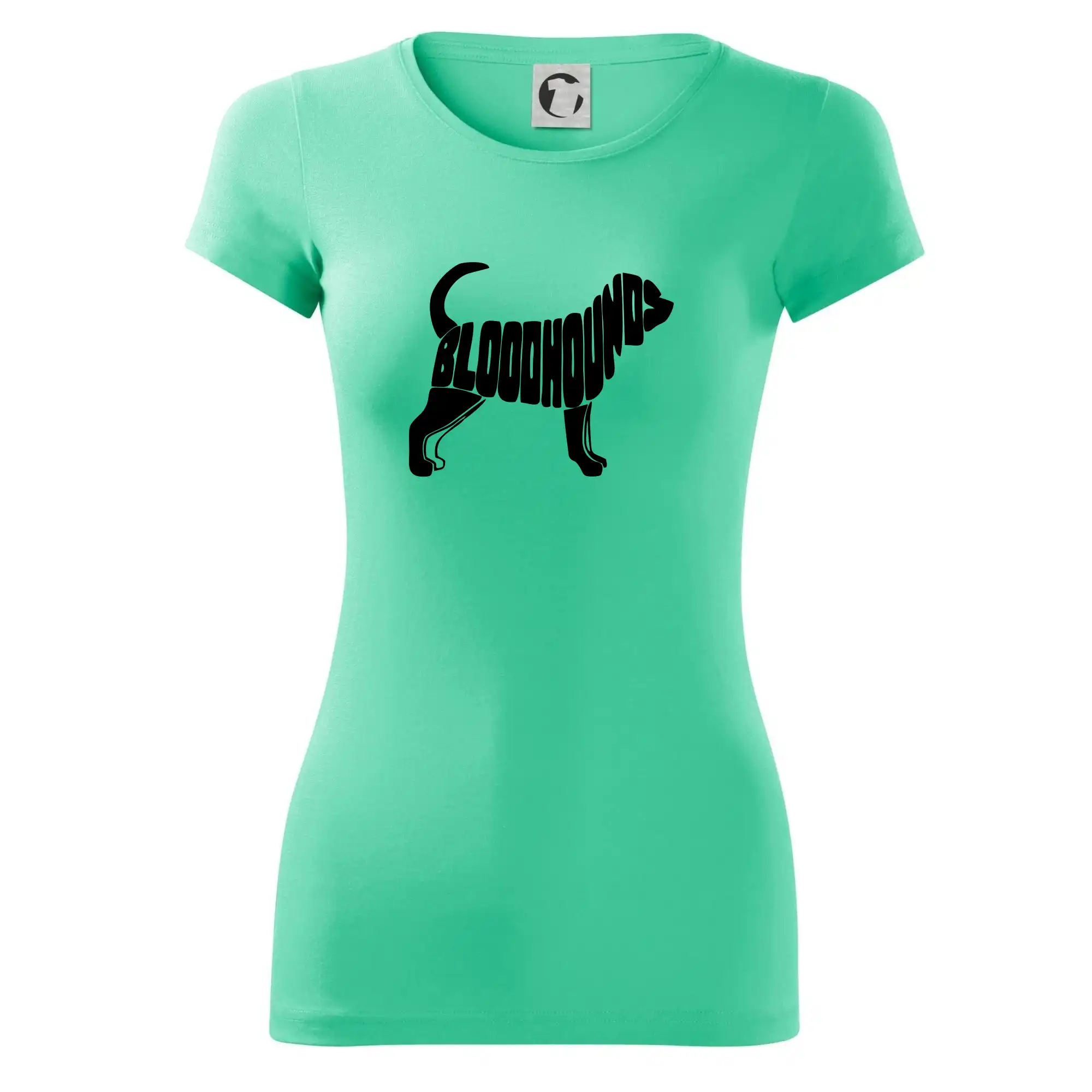 Bloodhound nápis v těle