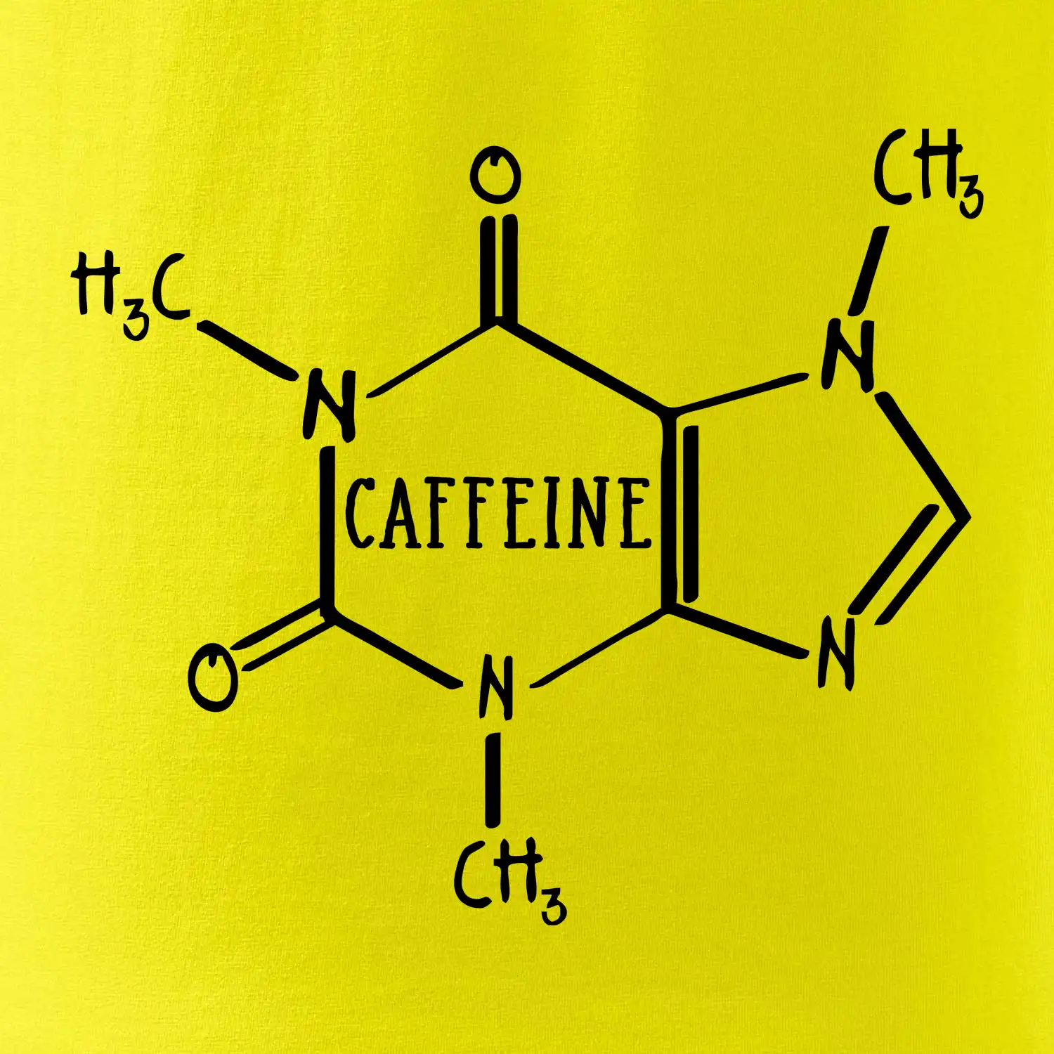Caffeine molekuly