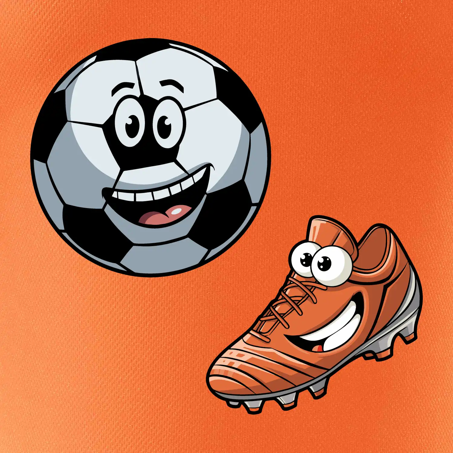 Parové triko - Kopačka a míč