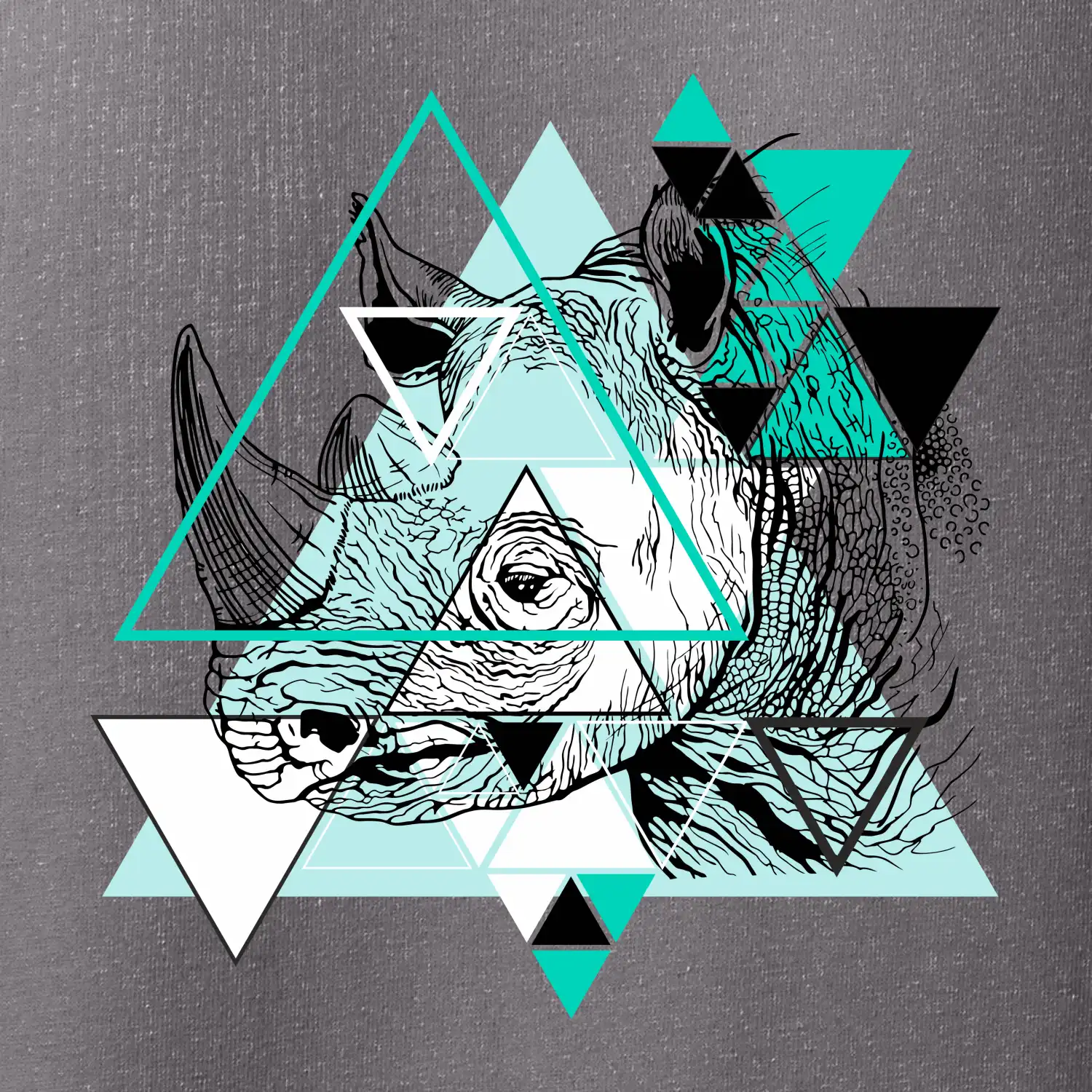 Bílý nosorožec (Pecka design)