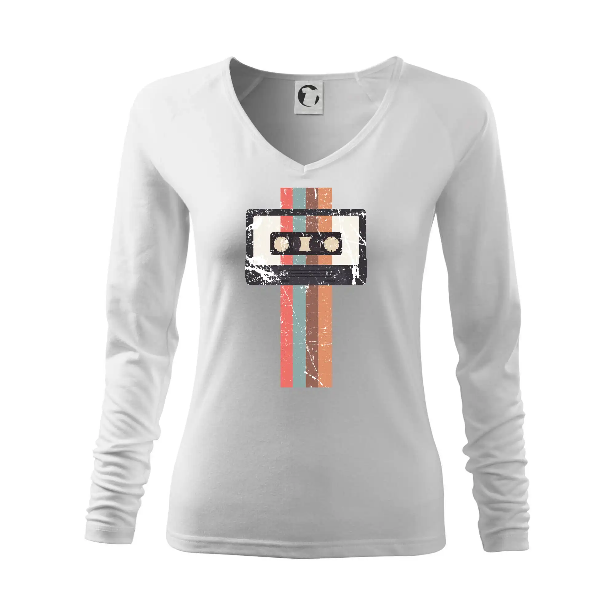 Retro kazeta - pruhy