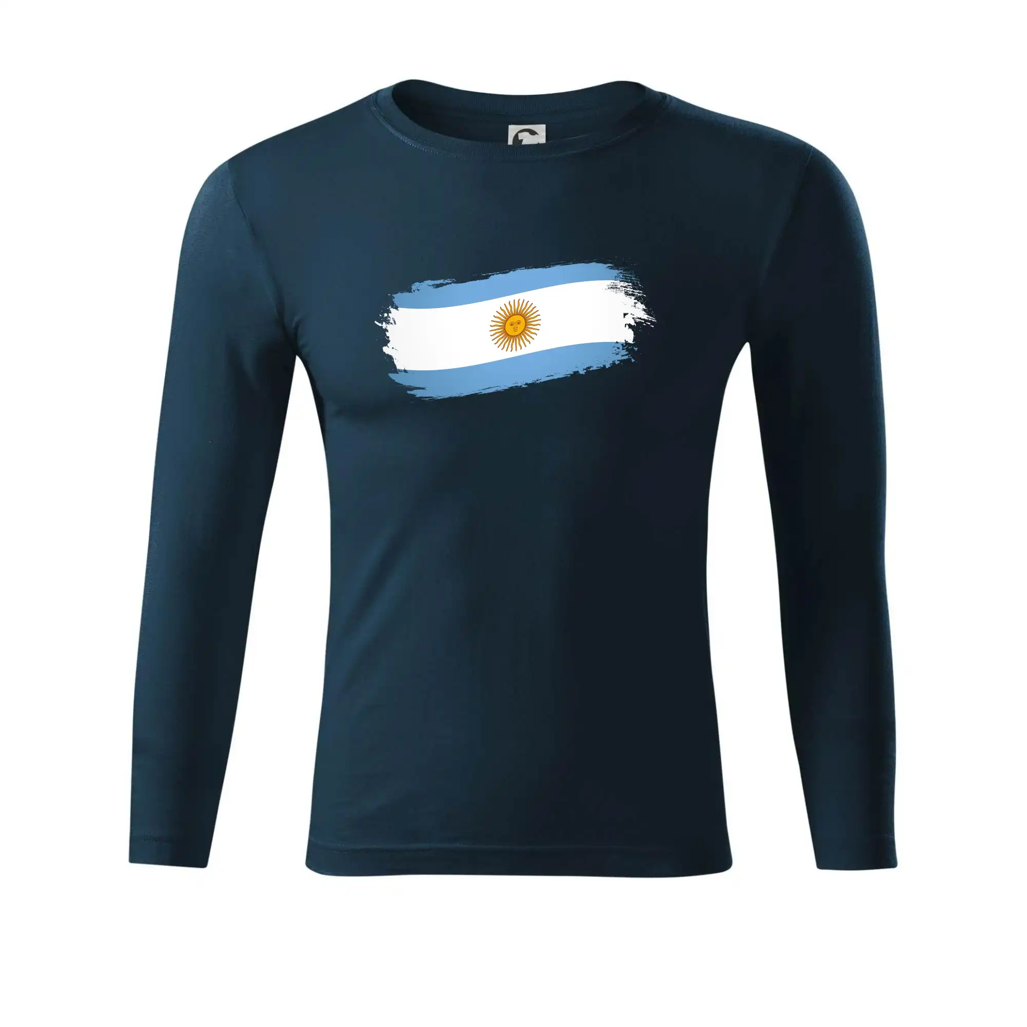 Argentina vlajka okousaná