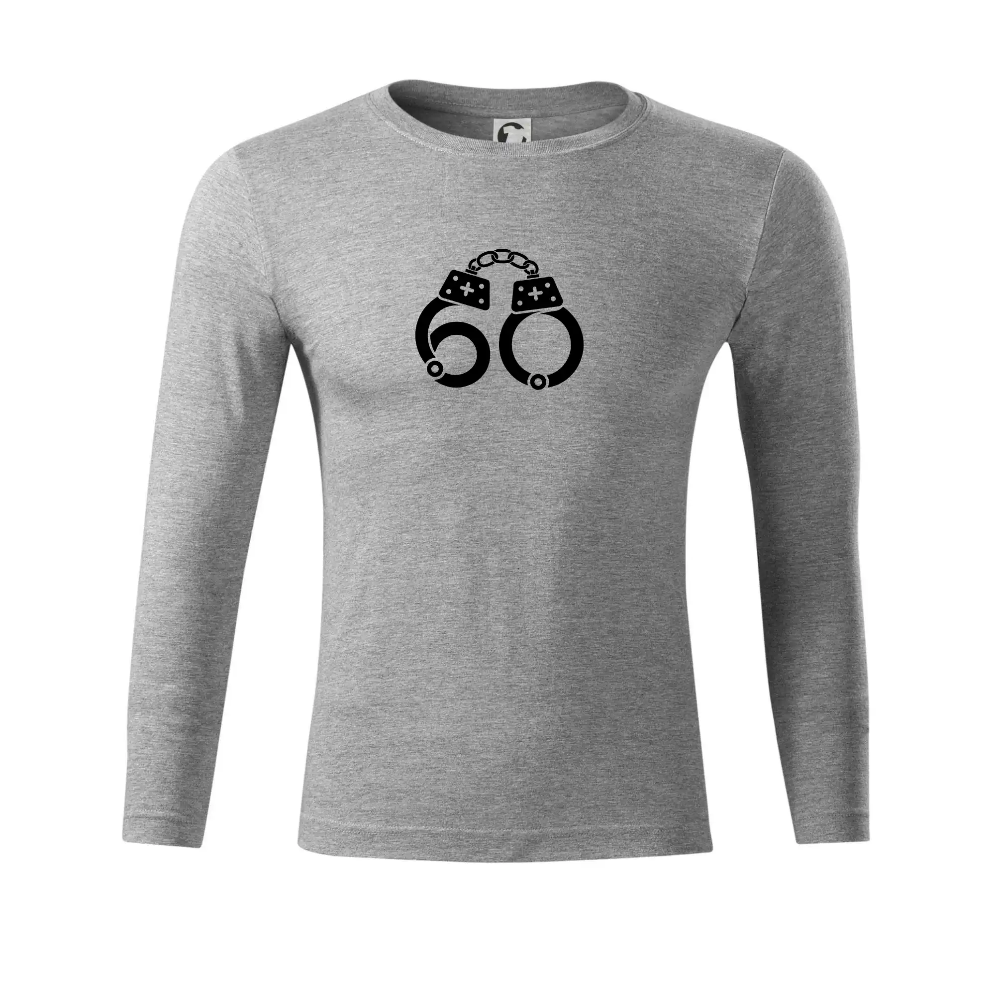 Narozeninové tričko pro policajta - pouta 60