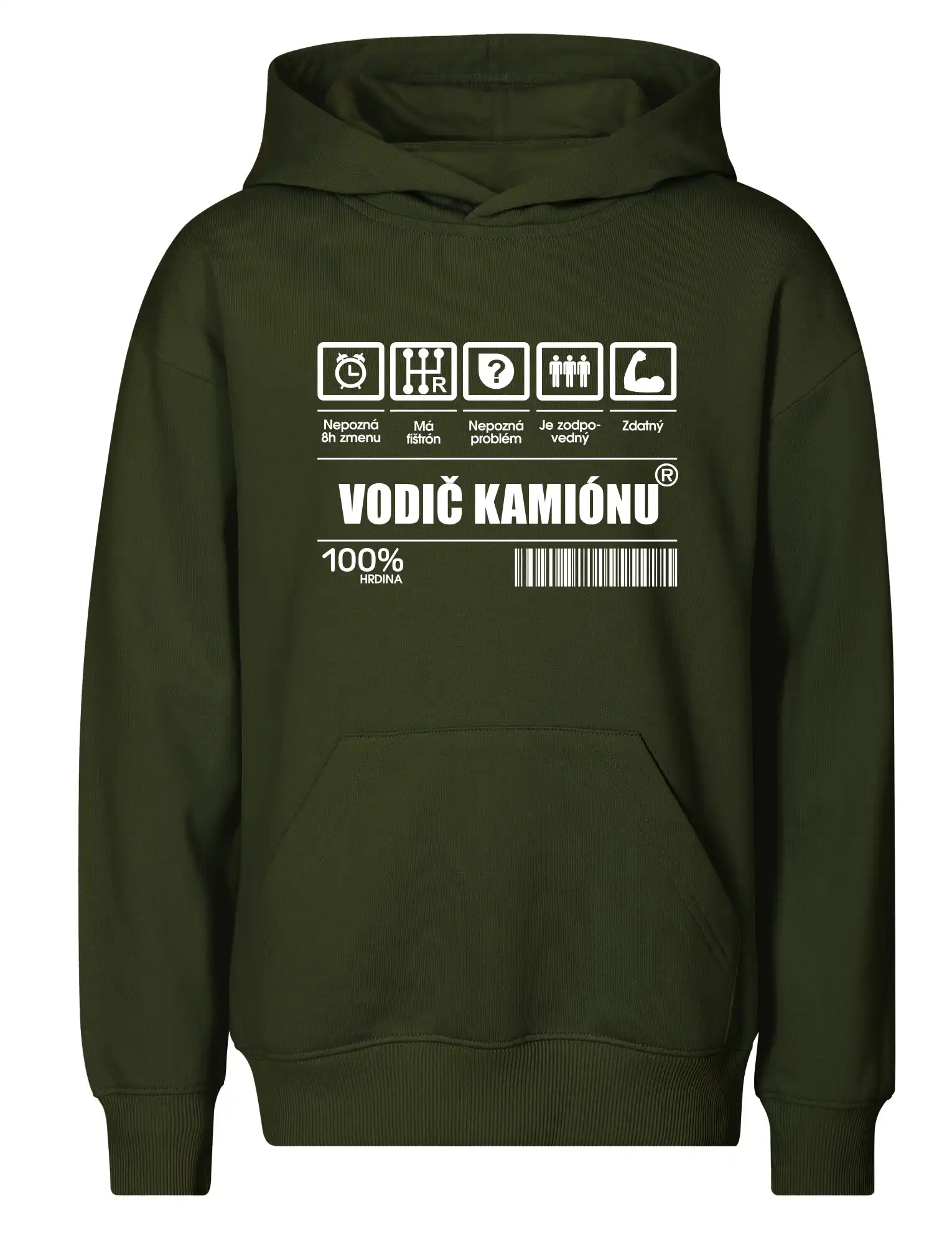 Čiarový kód - Vodič kamionu