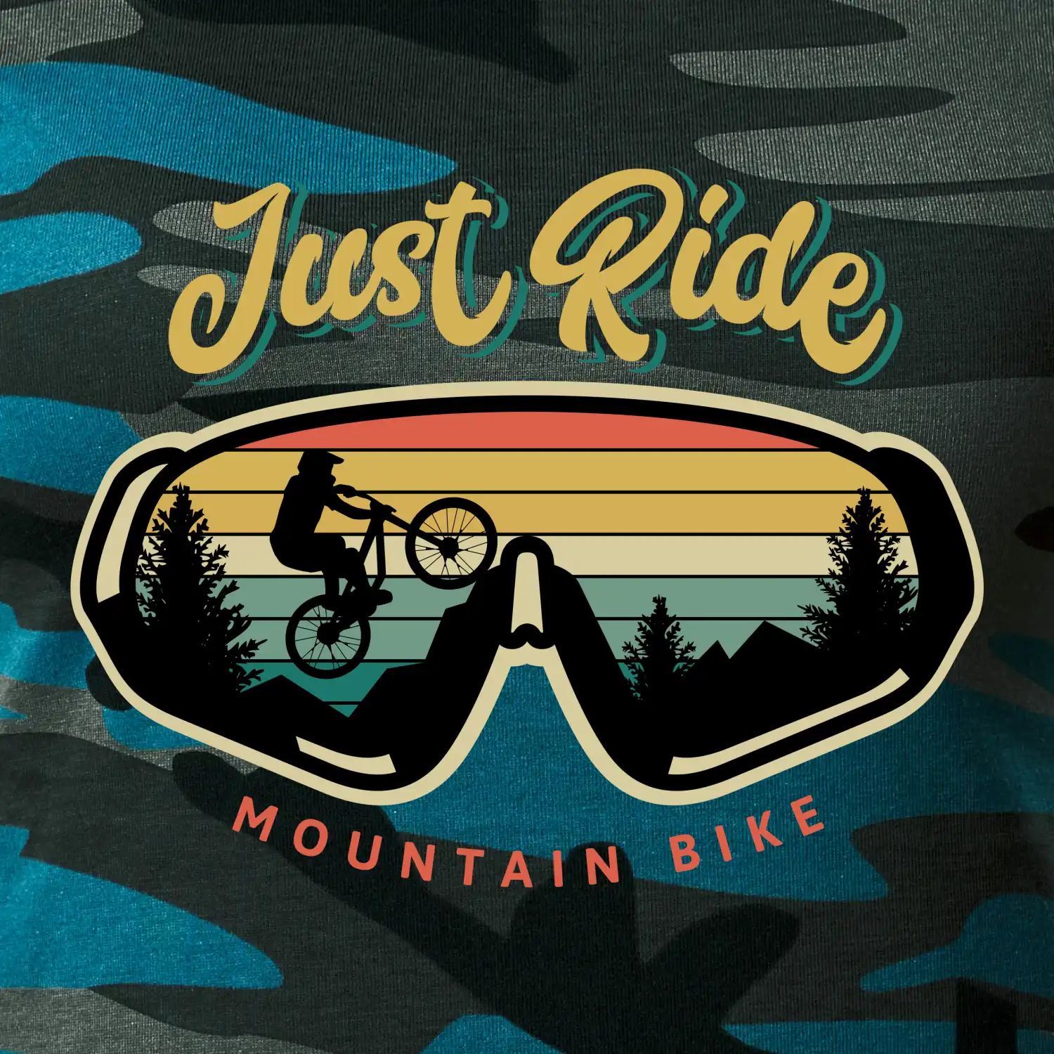 Just ride mountain bike