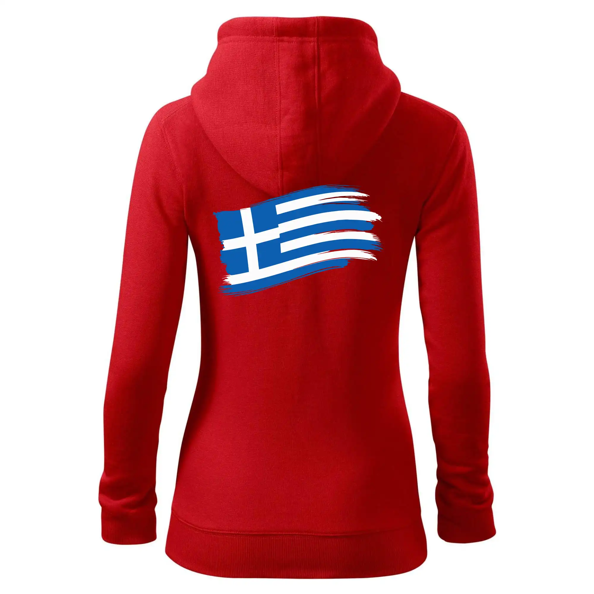 Řecko vlajka - štětkou