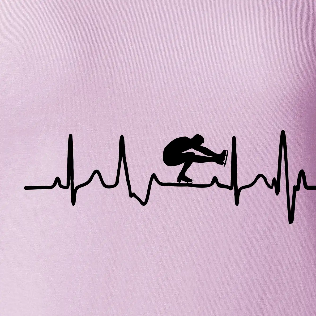 EKG lední brusle
