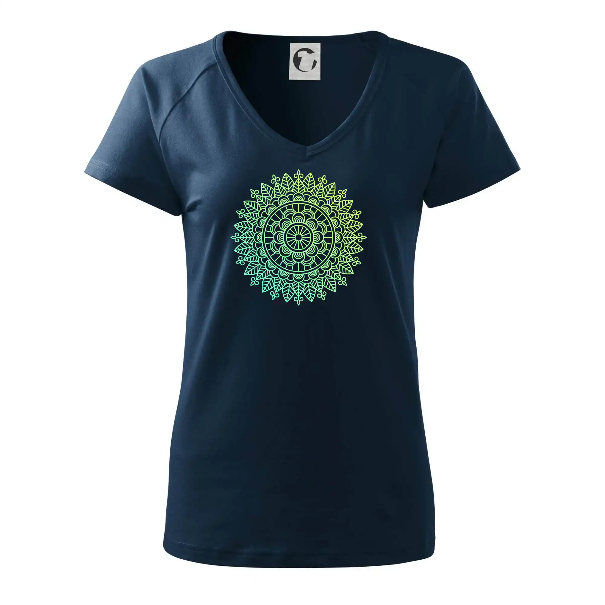 Mandala zelenožlutá