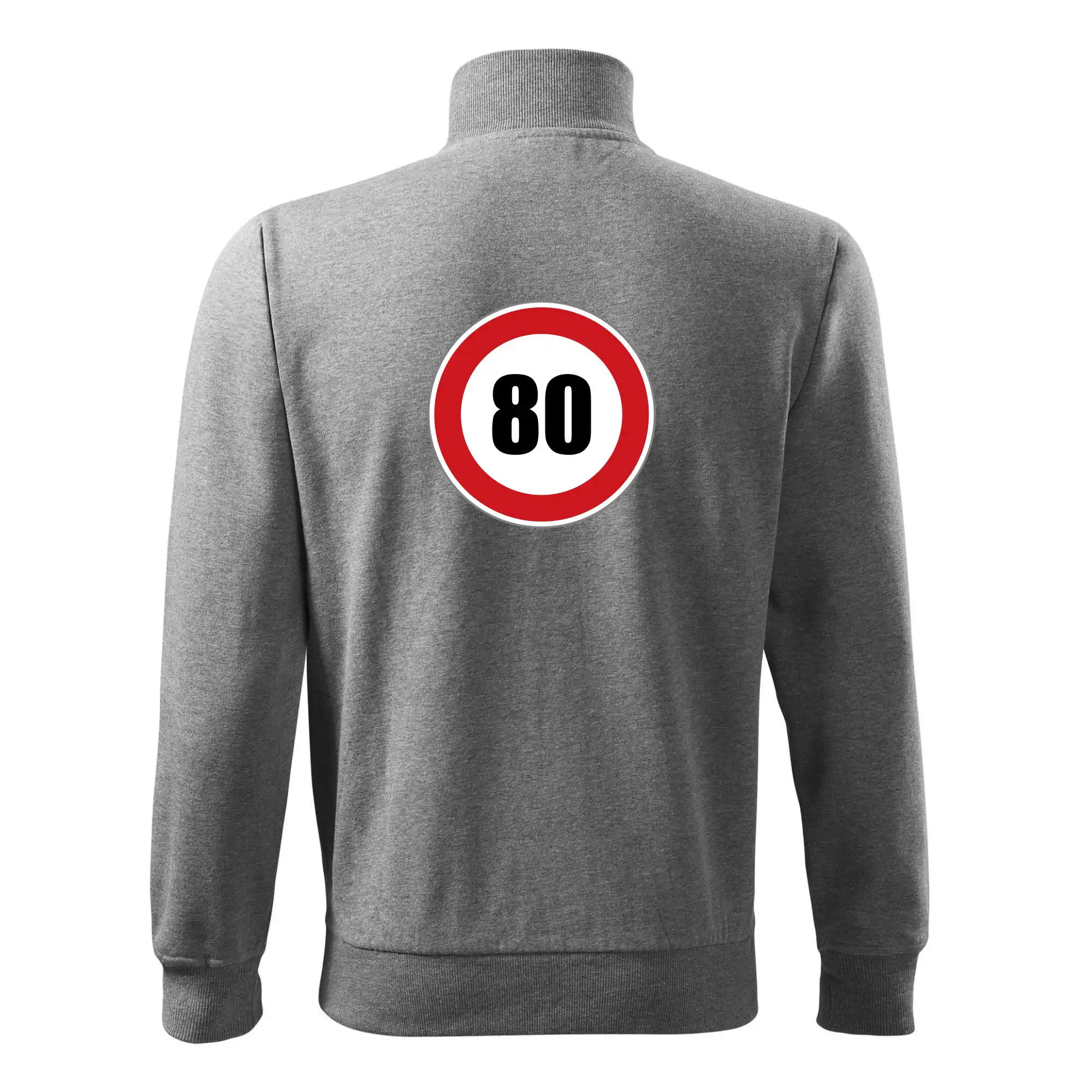 Dopravní značka - omezení rychlosti 80