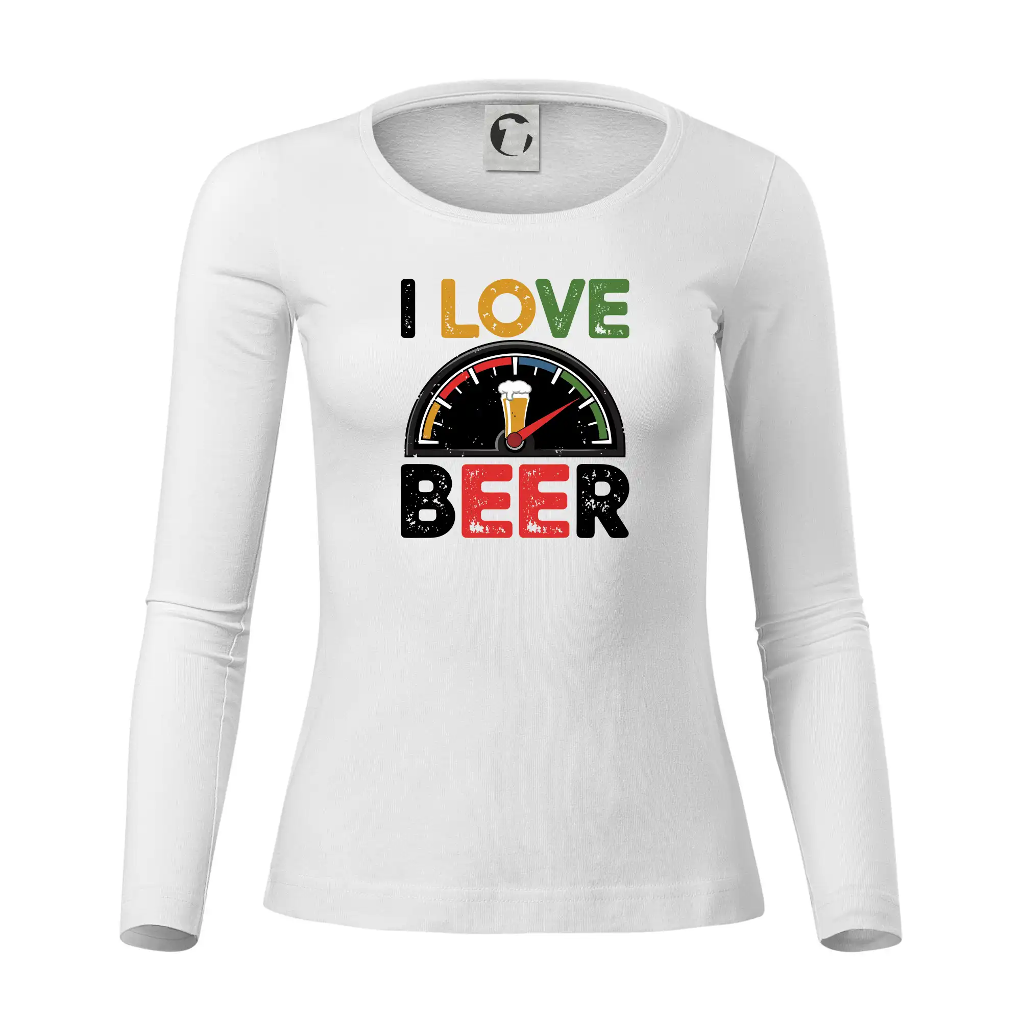 I love beer - palivoměr