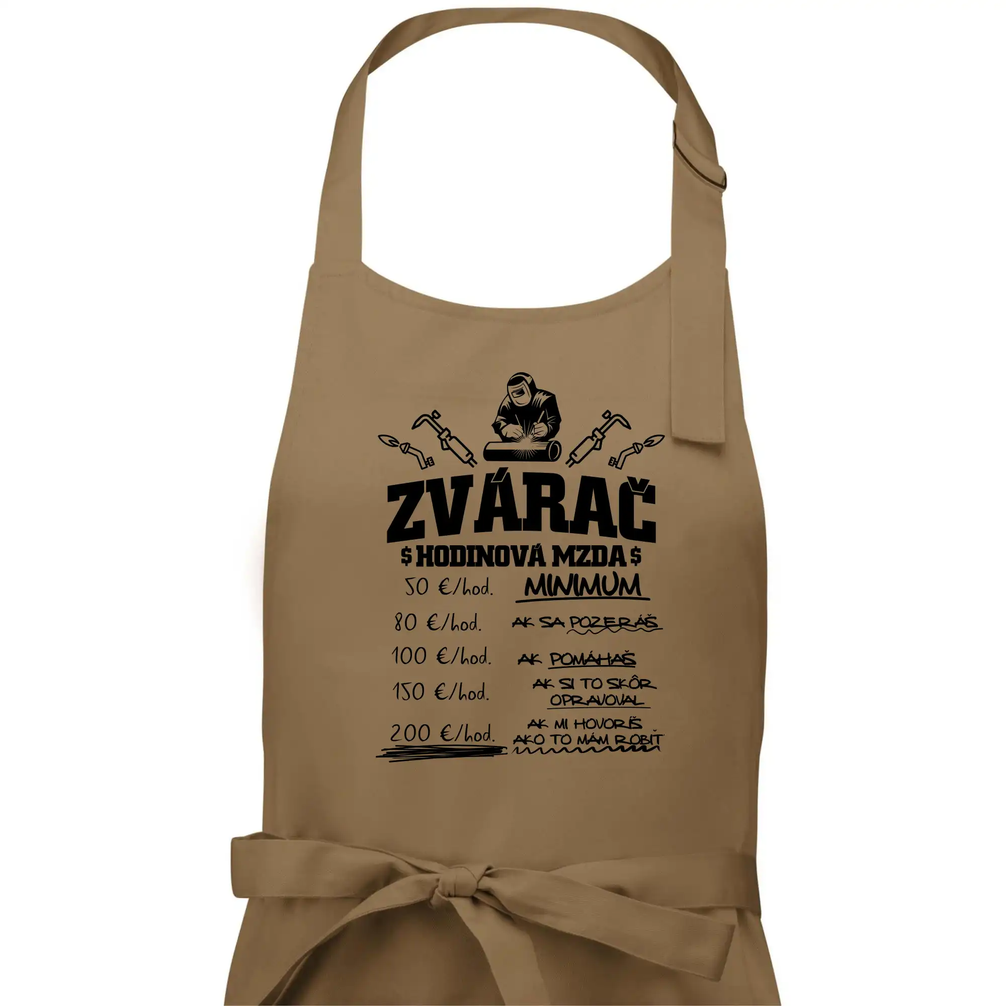 Hodinová mzda zvárač