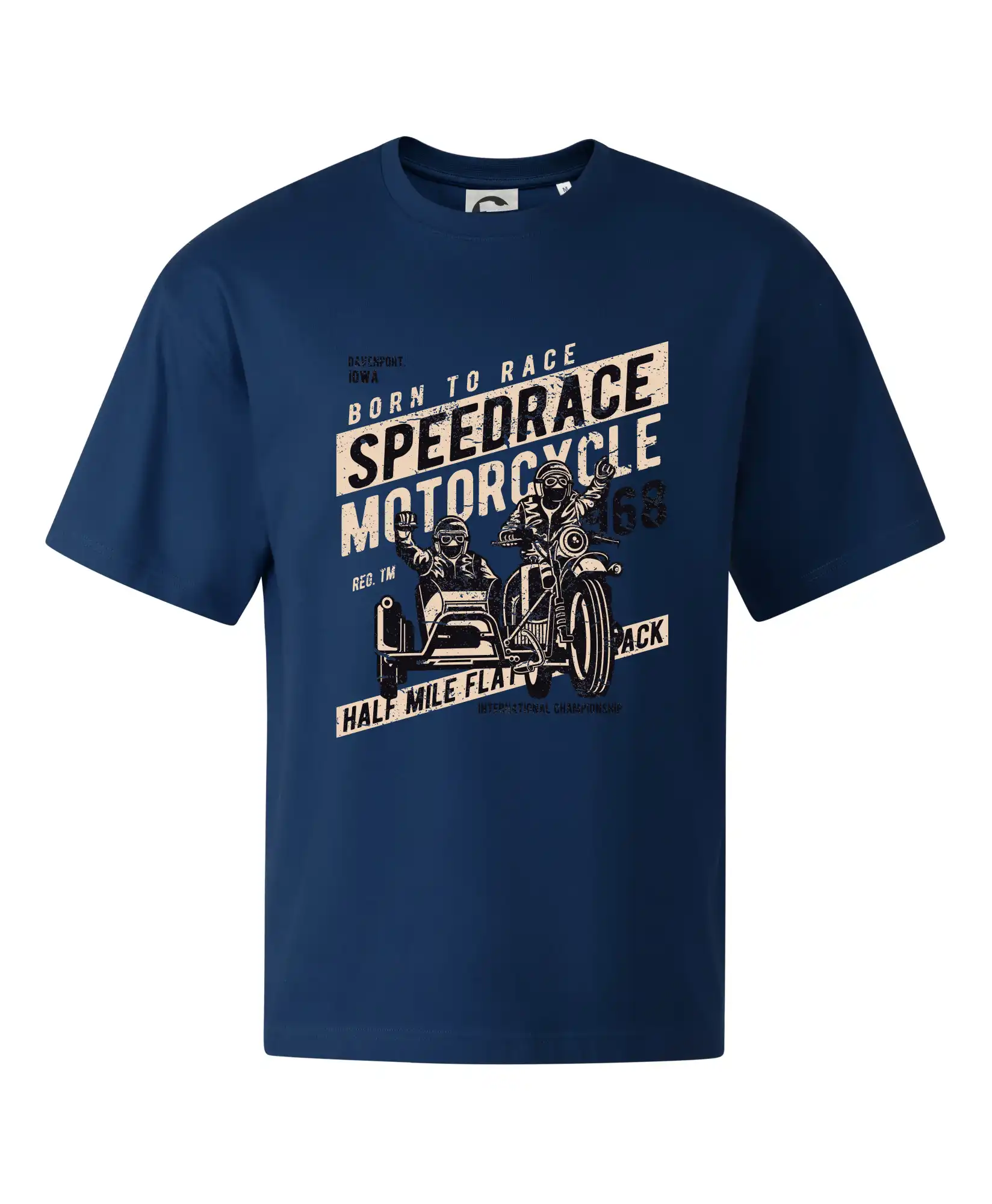 Speedrace motrcycle half mile