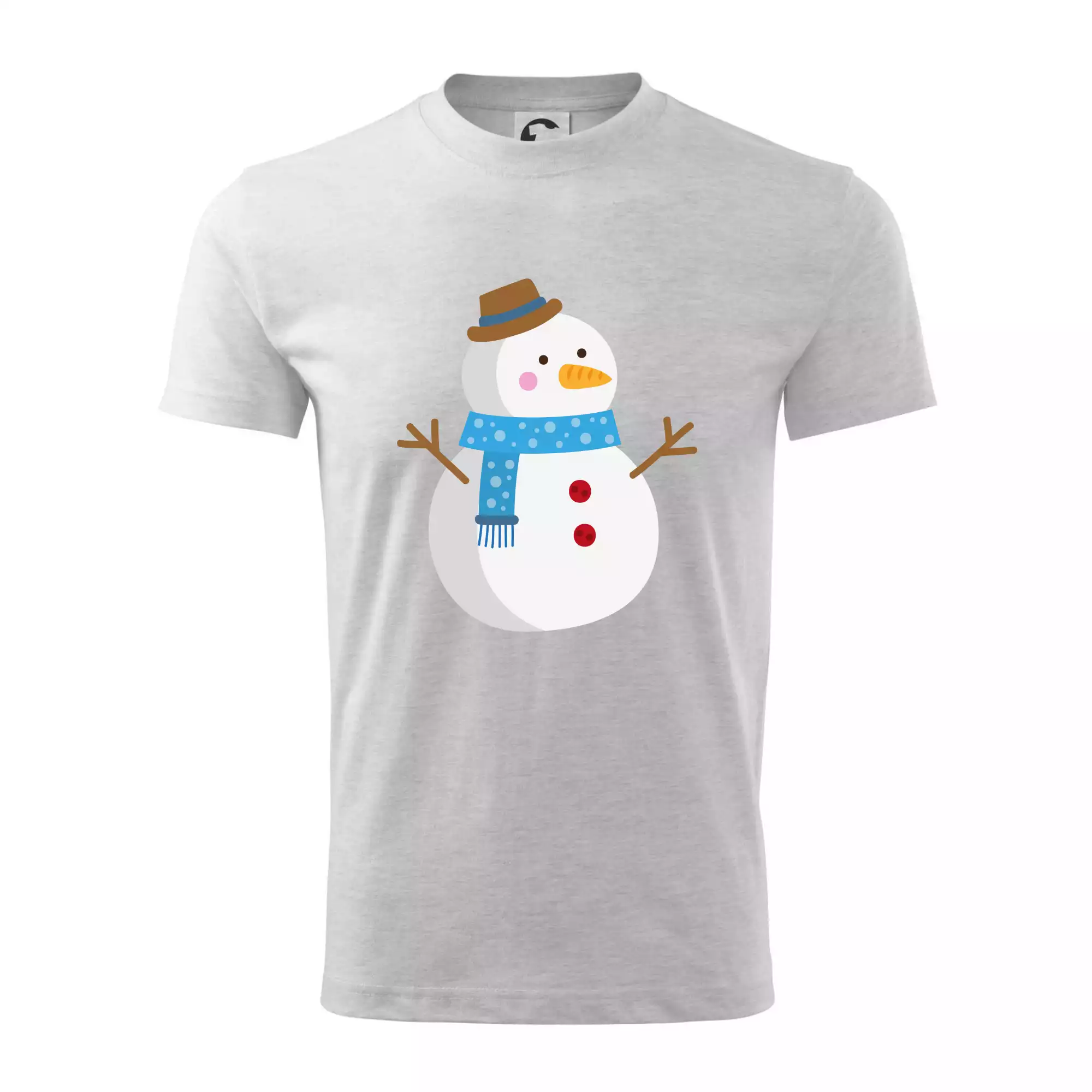 Sněhulák se šálou