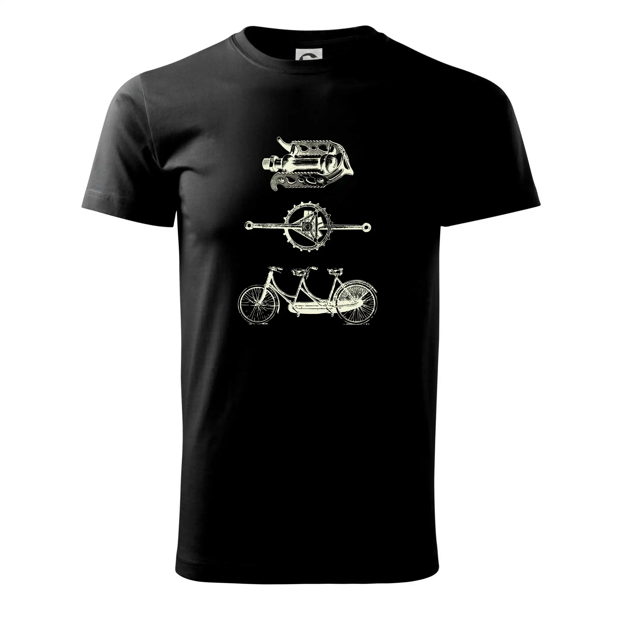 Tričko ako darček pre cyklistu - Cycling vintage - Tričko extra veľké  (5-8XL)