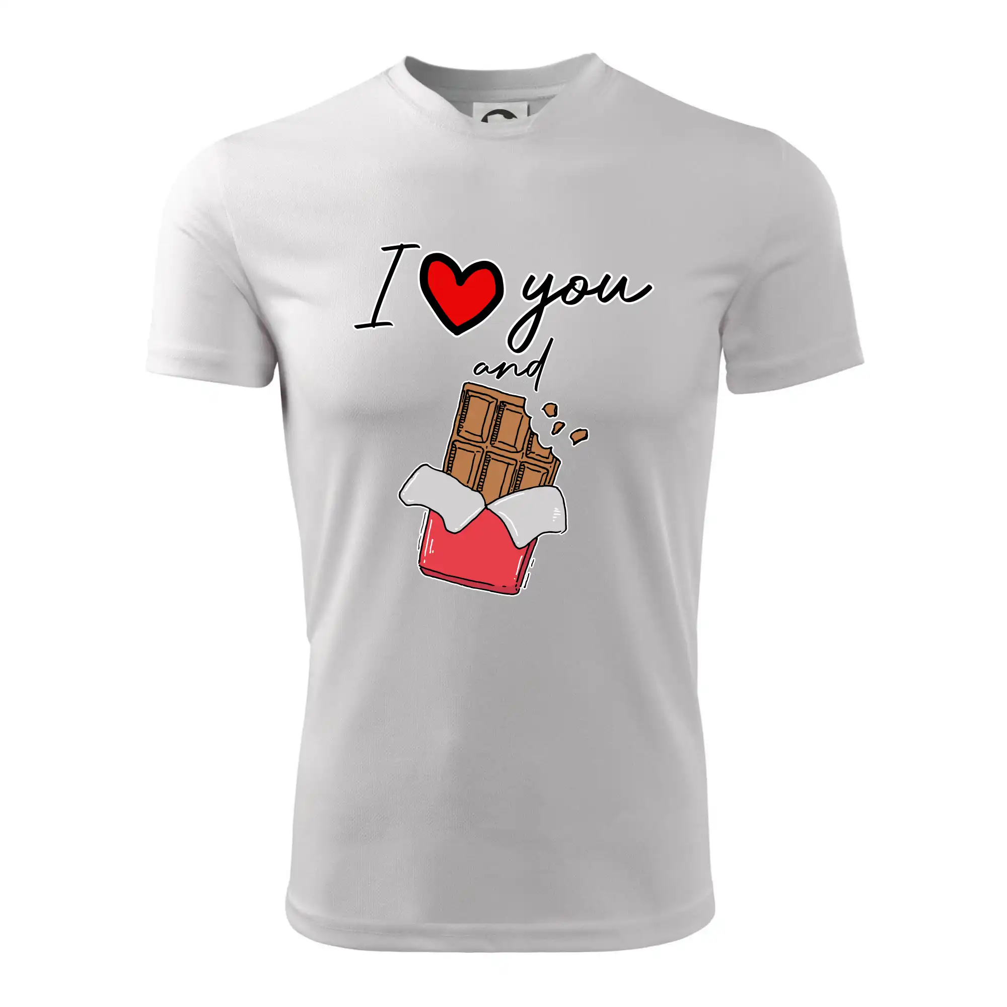 I love you and chocolate