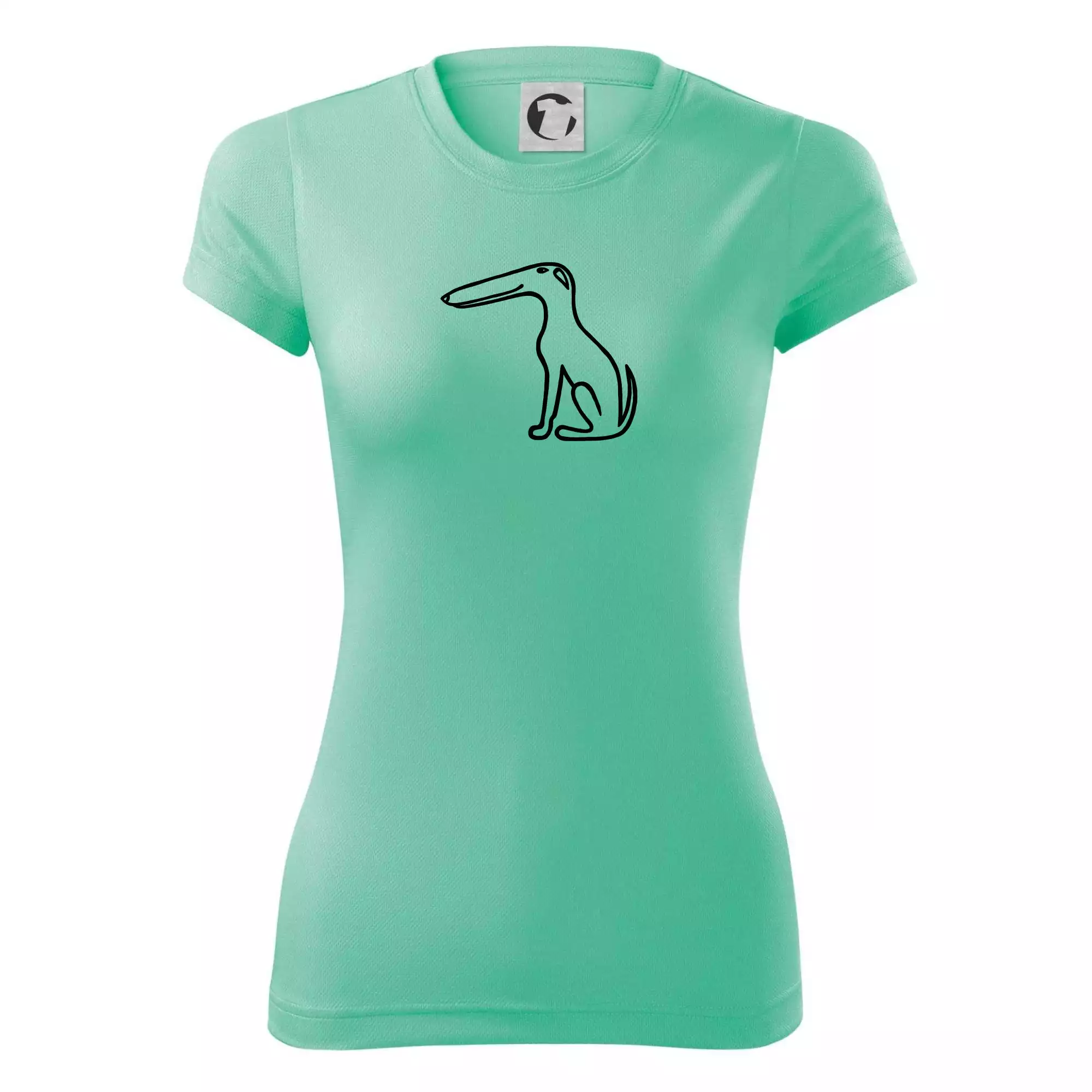 Barzoj obrys černý  (Moňas)