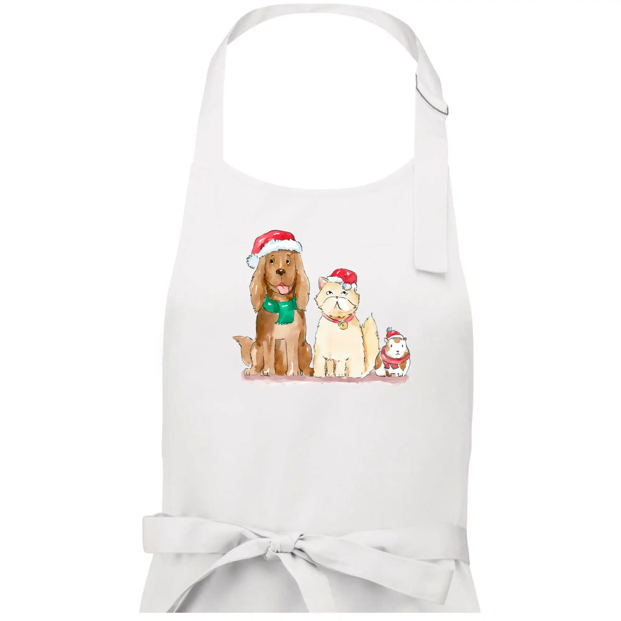 Veselé vánoce - pes, křeček a kočka