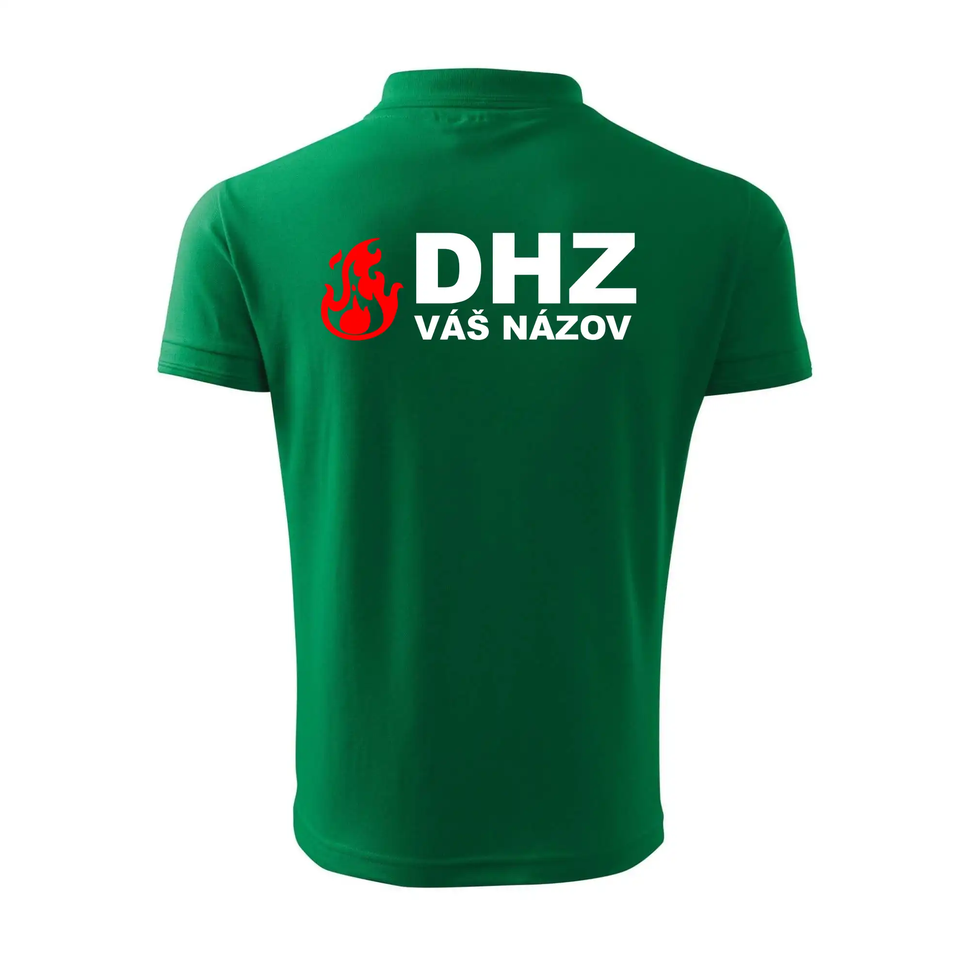DHZ (oheň, firesport, názov sboru - vlastný nápis)