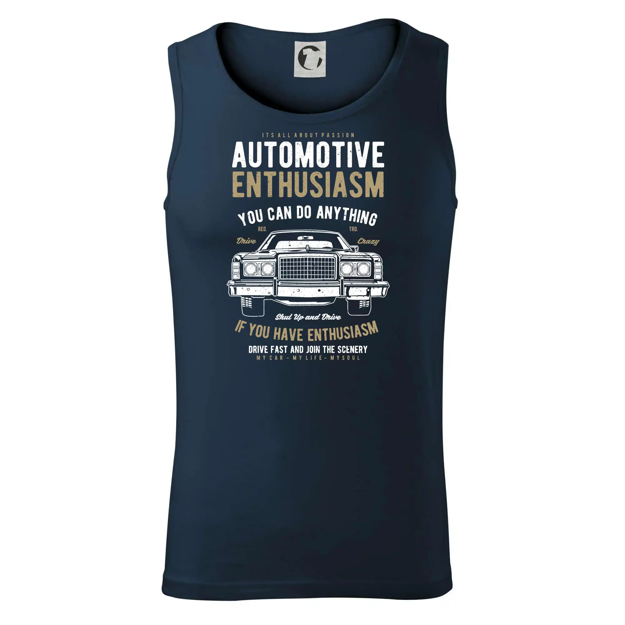Auto tričká - Automotive Enthusiasm - Tielko pánske Core