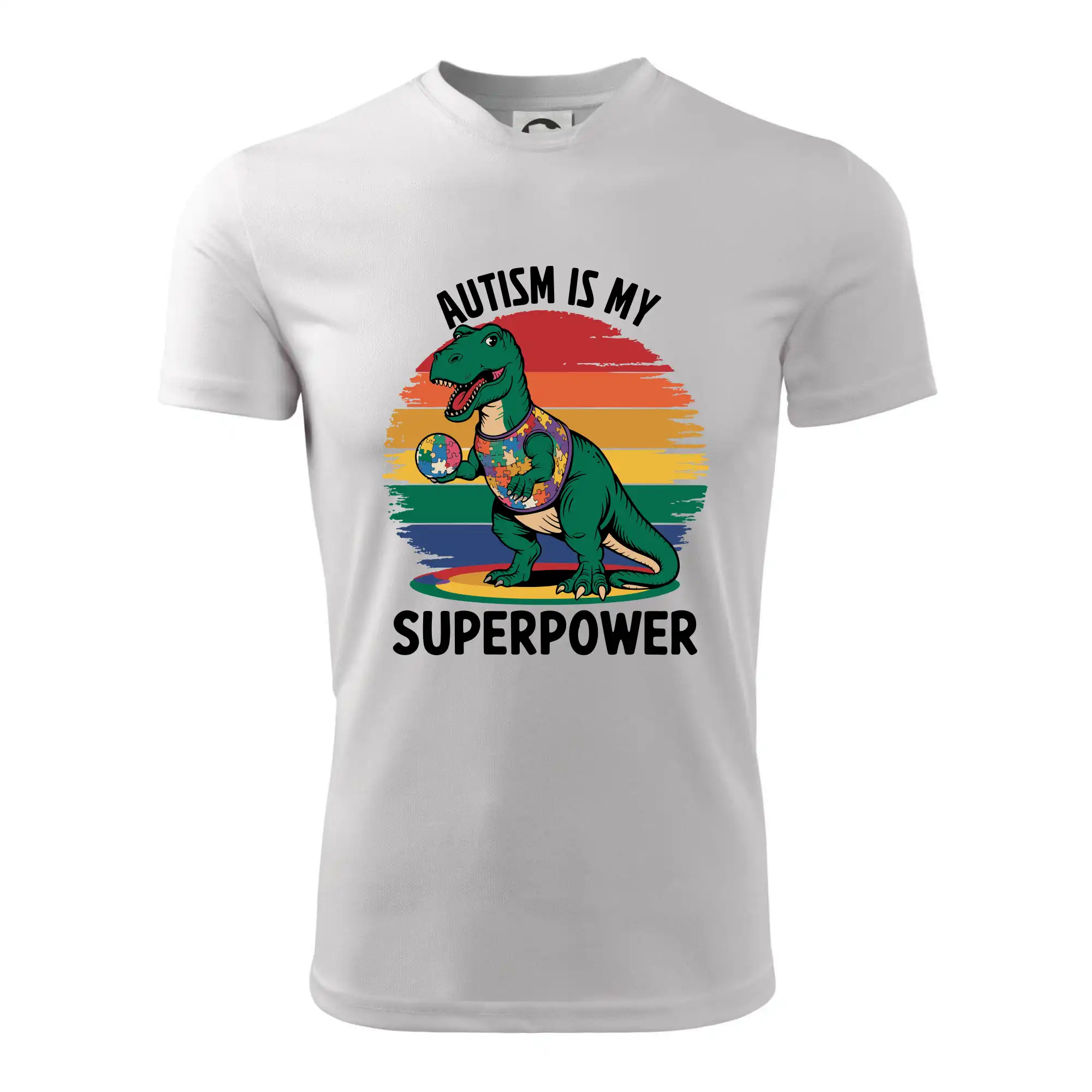 Dinousarus a puzzle  Autism is my superpower