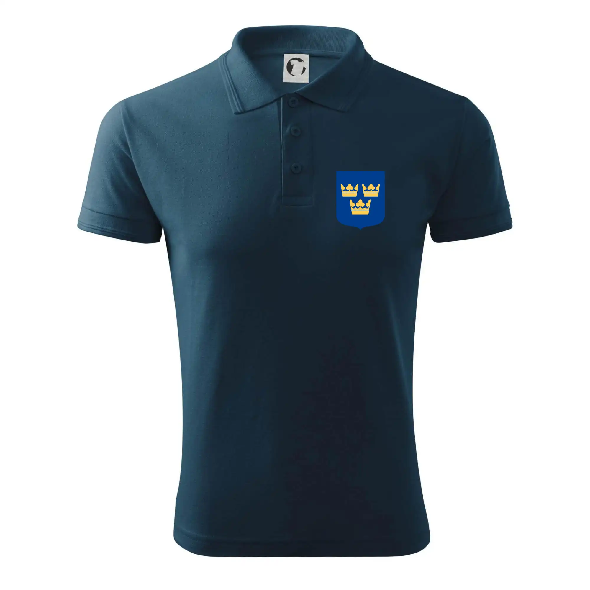 Švédský znak tři korunky na prso