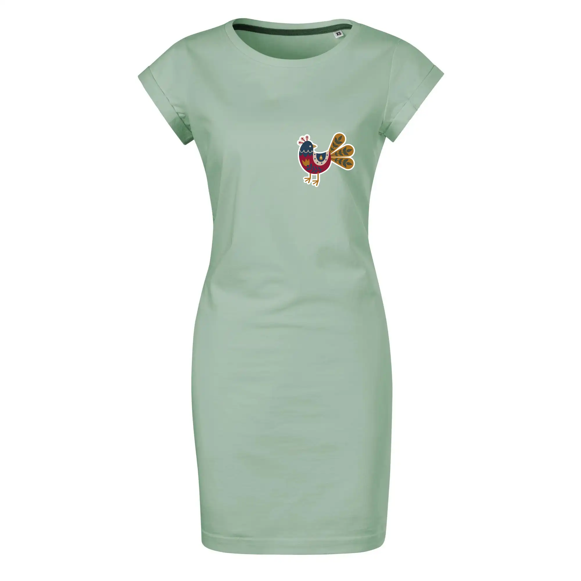 Folklor na prsu slepice