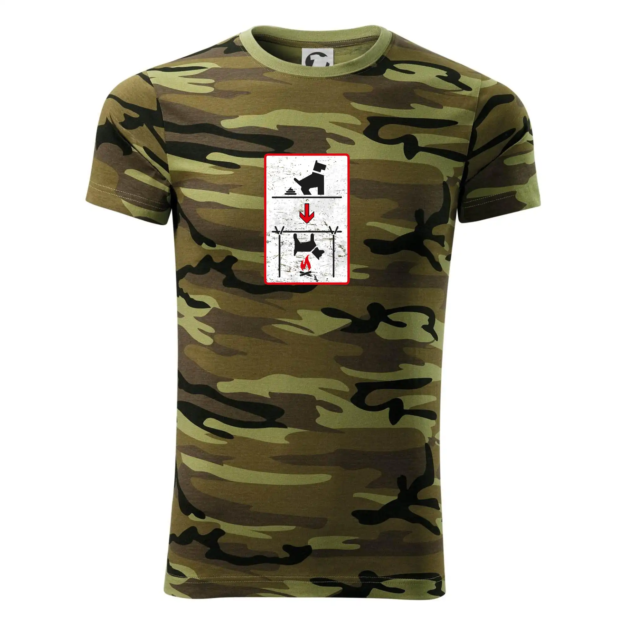 Tričko pro odpůrce sraní na chodníku