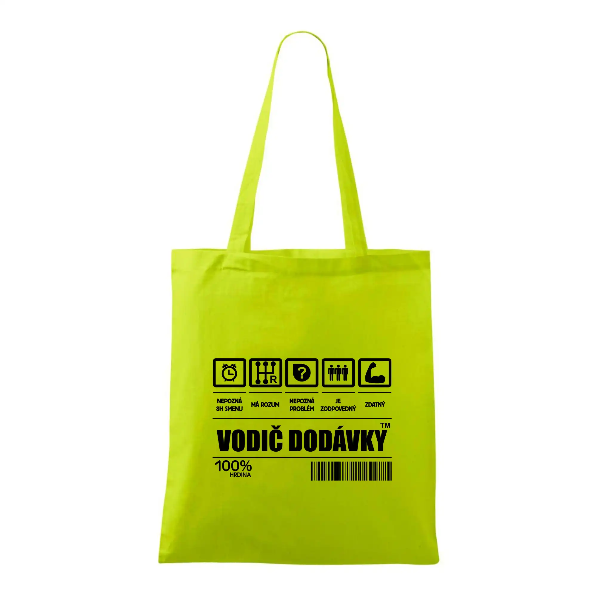 Čiarový kód - Vodič dodávky