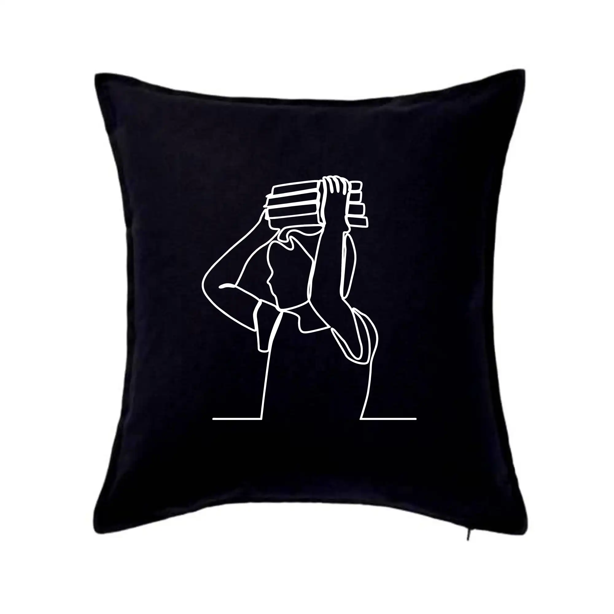 Student a kniha jedním tahem