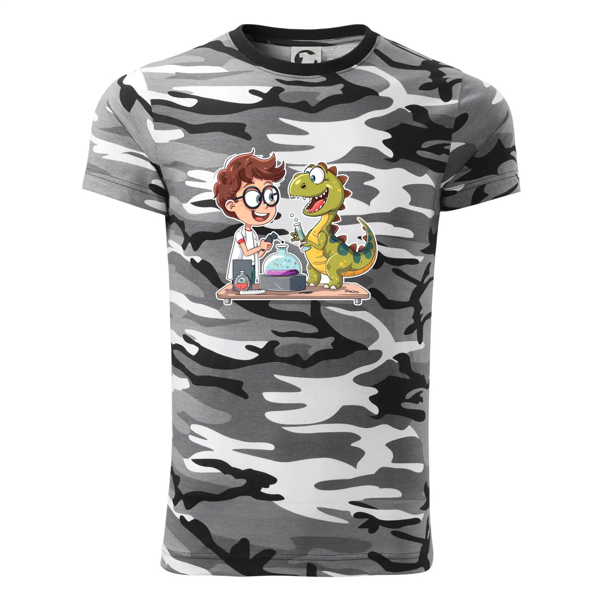 Chemik a dinosaurus - kluk