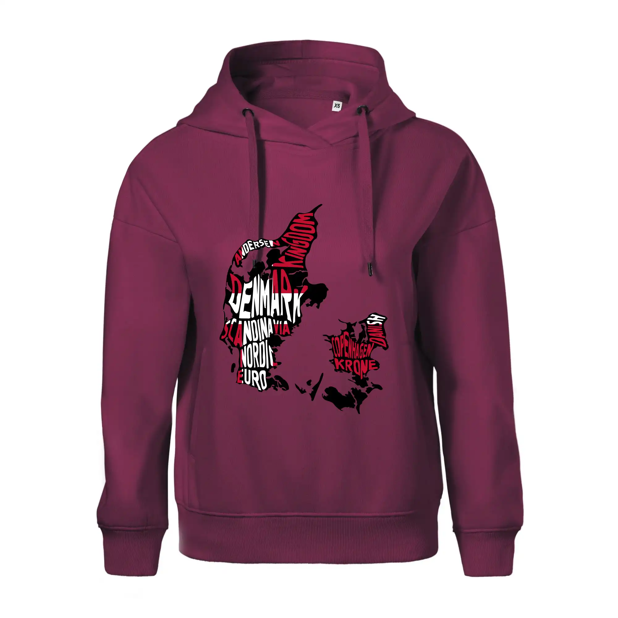 Mapy - názvy měst - Dánsko