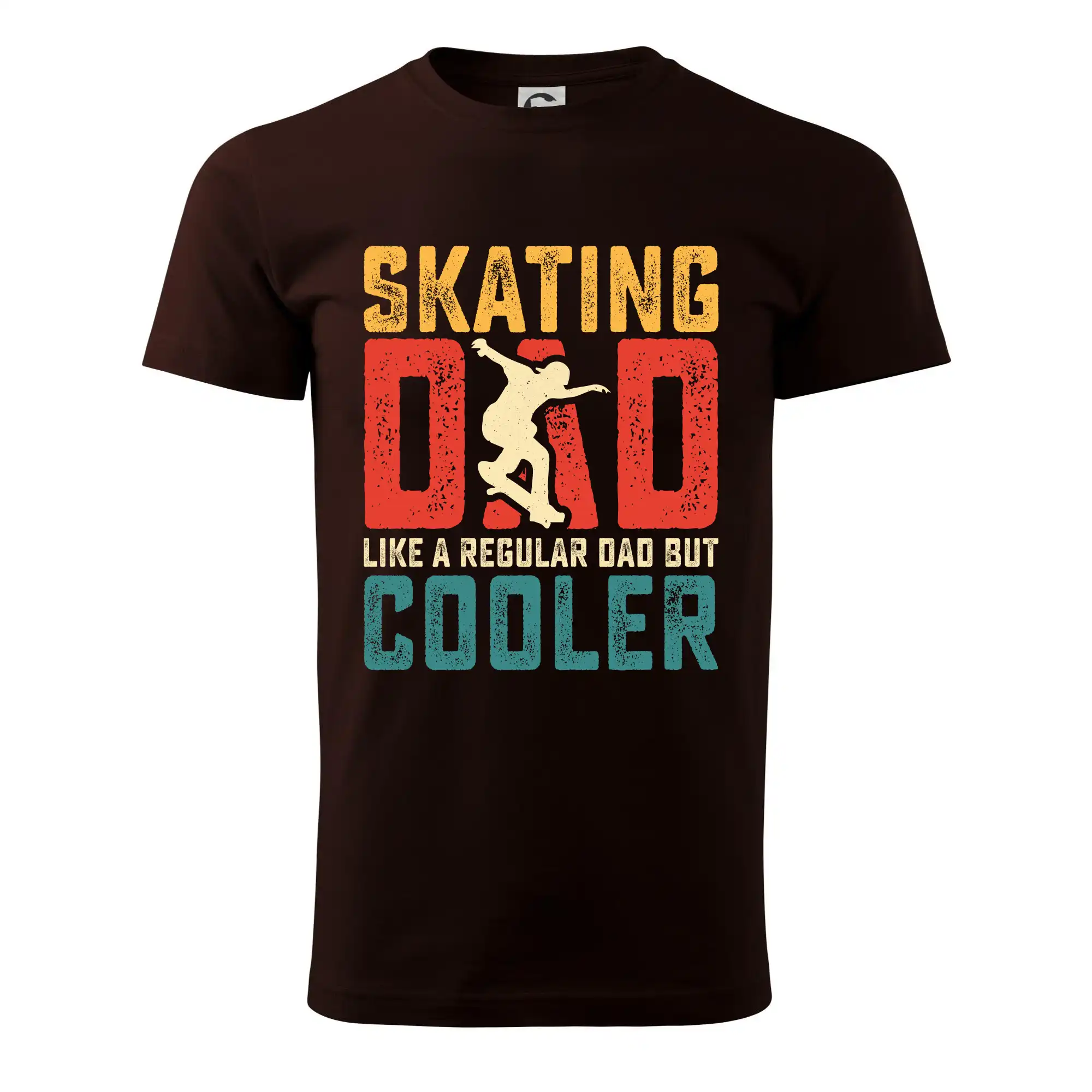 Skating dad like a regular dad but cooler