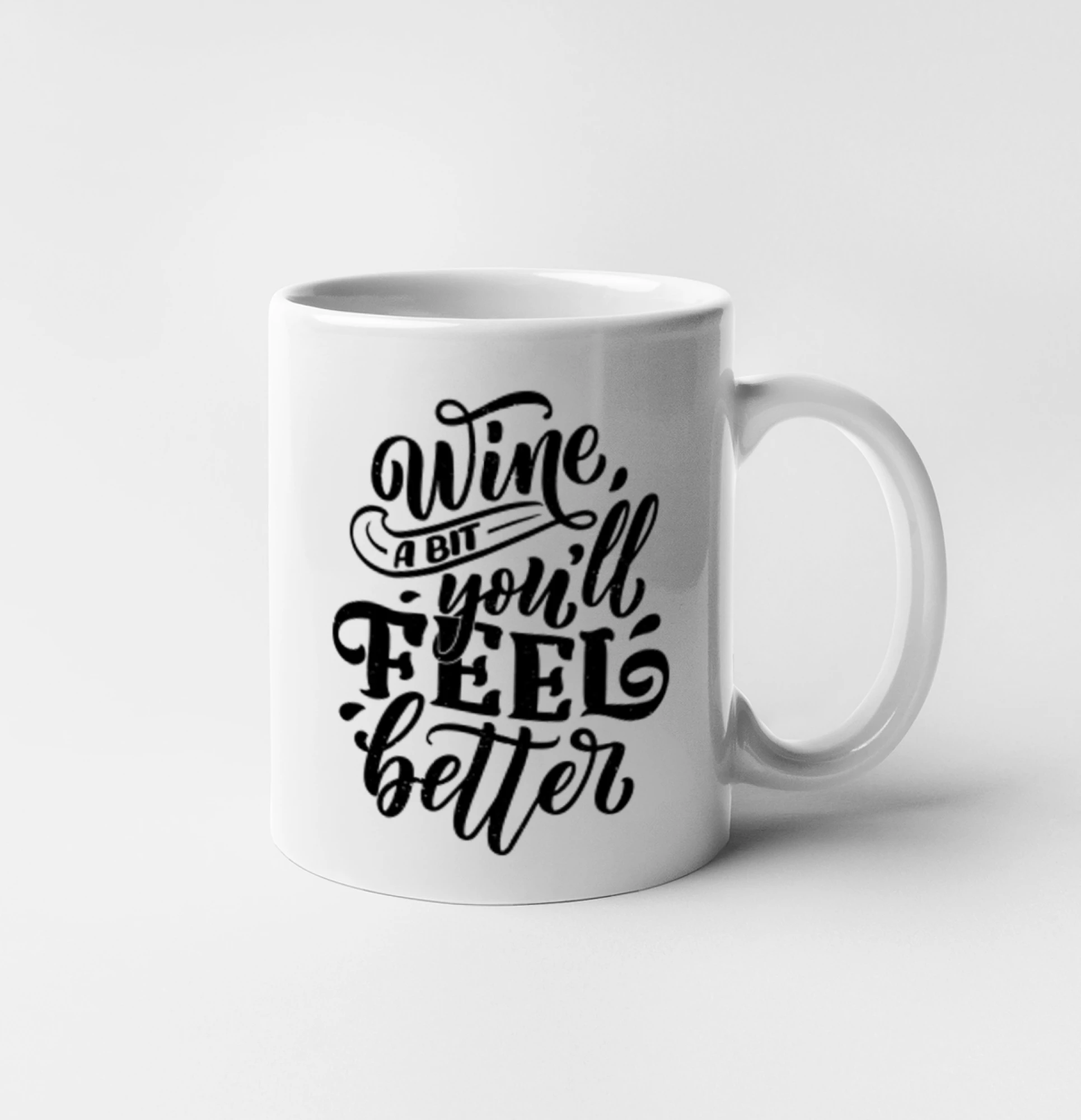 Wine a bit youll feel better