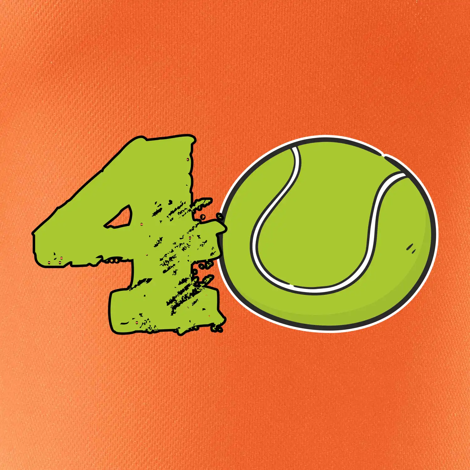 Tenis kulaté narozeniny 40