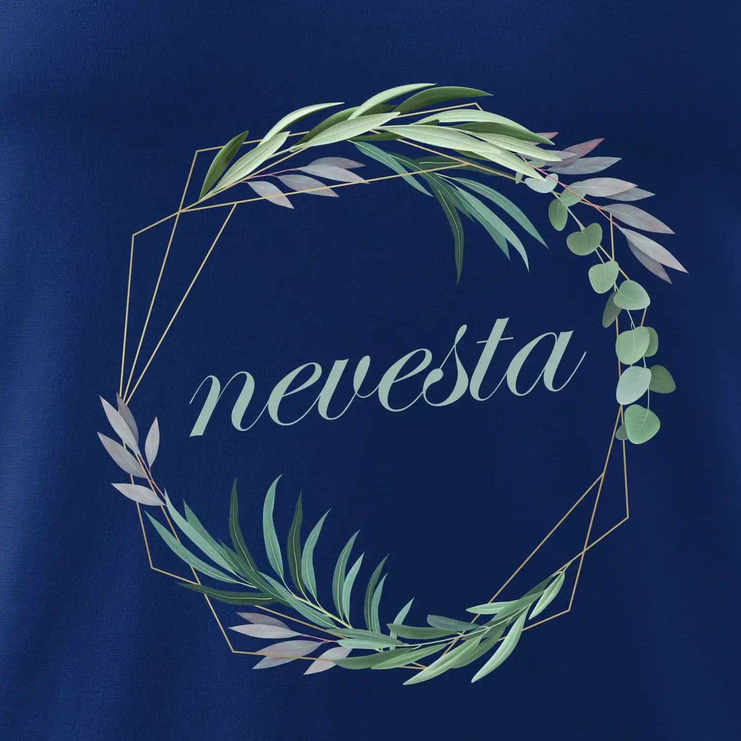 Nevesta kvetinový kruh zelený SK