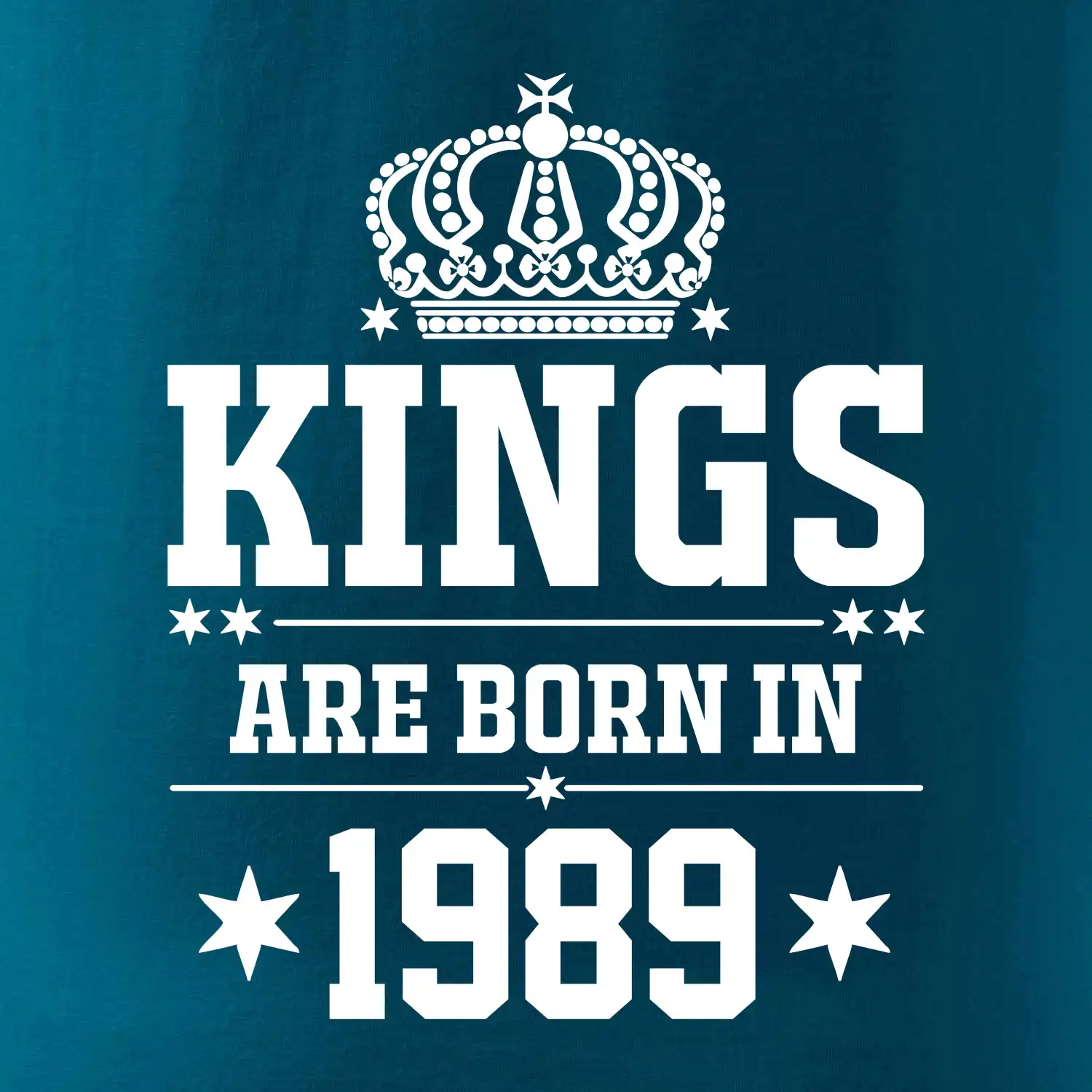 Kings are born in 1989