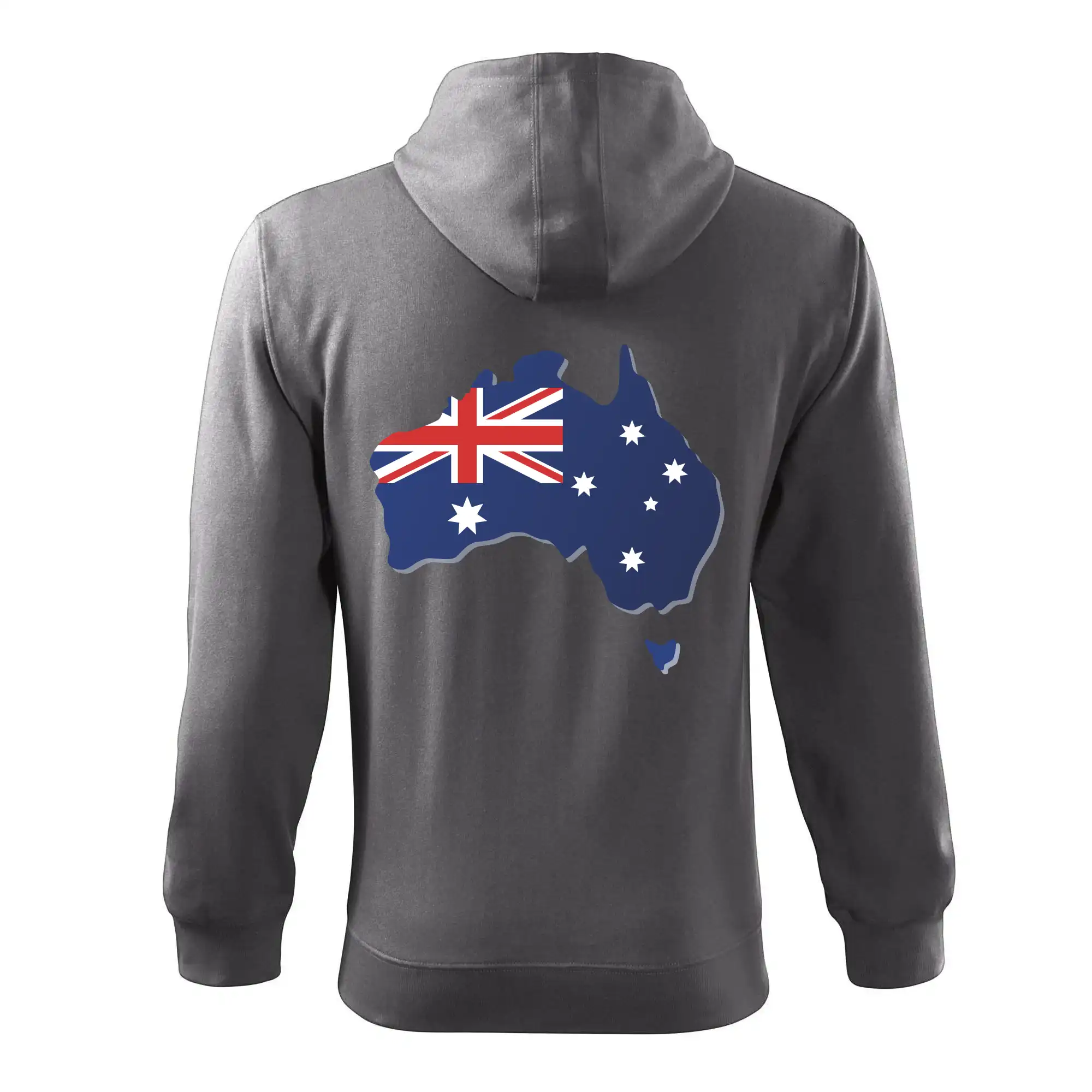 Austrálie - vlajka mapa