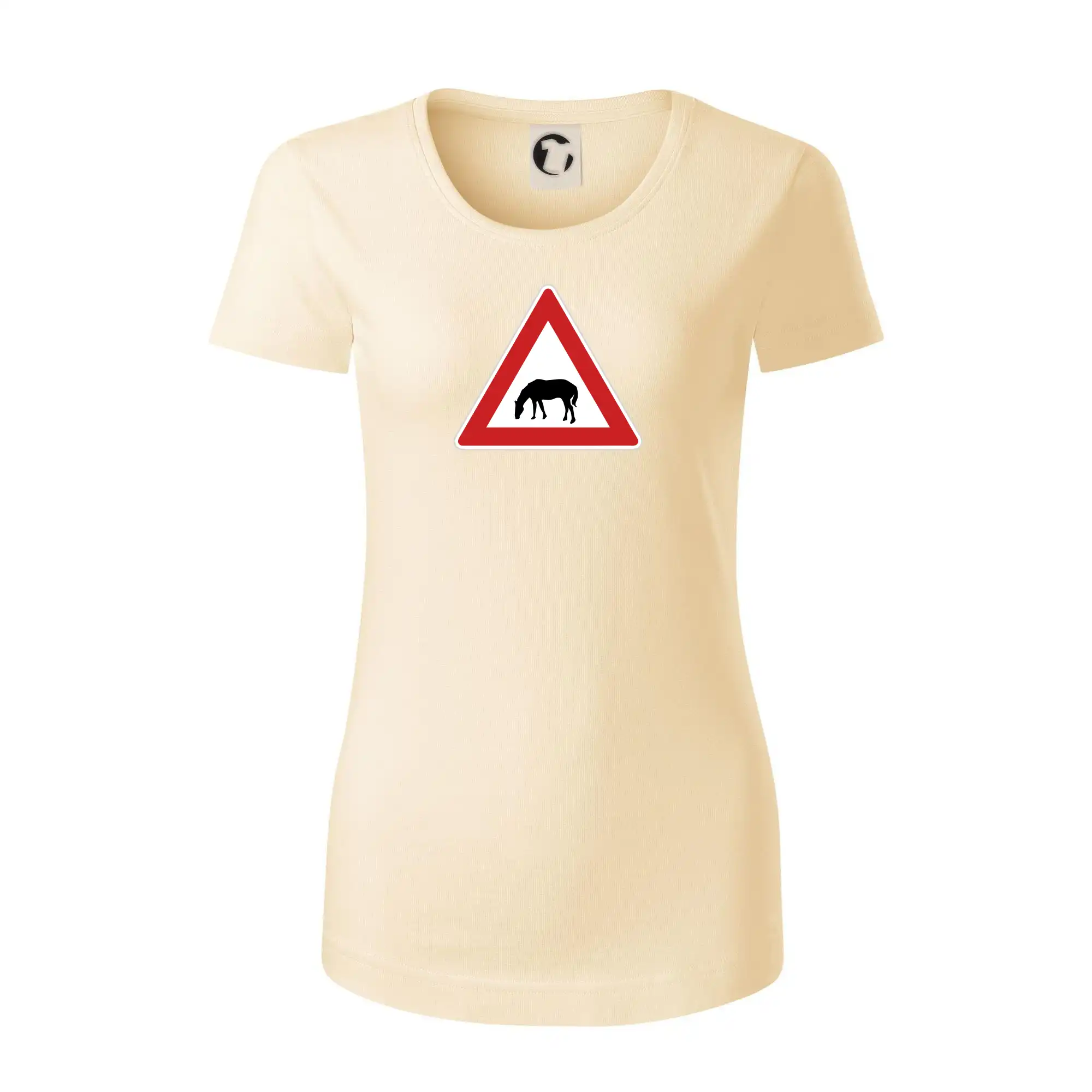 Dopravní značka - Pozor pasoucí se kůň