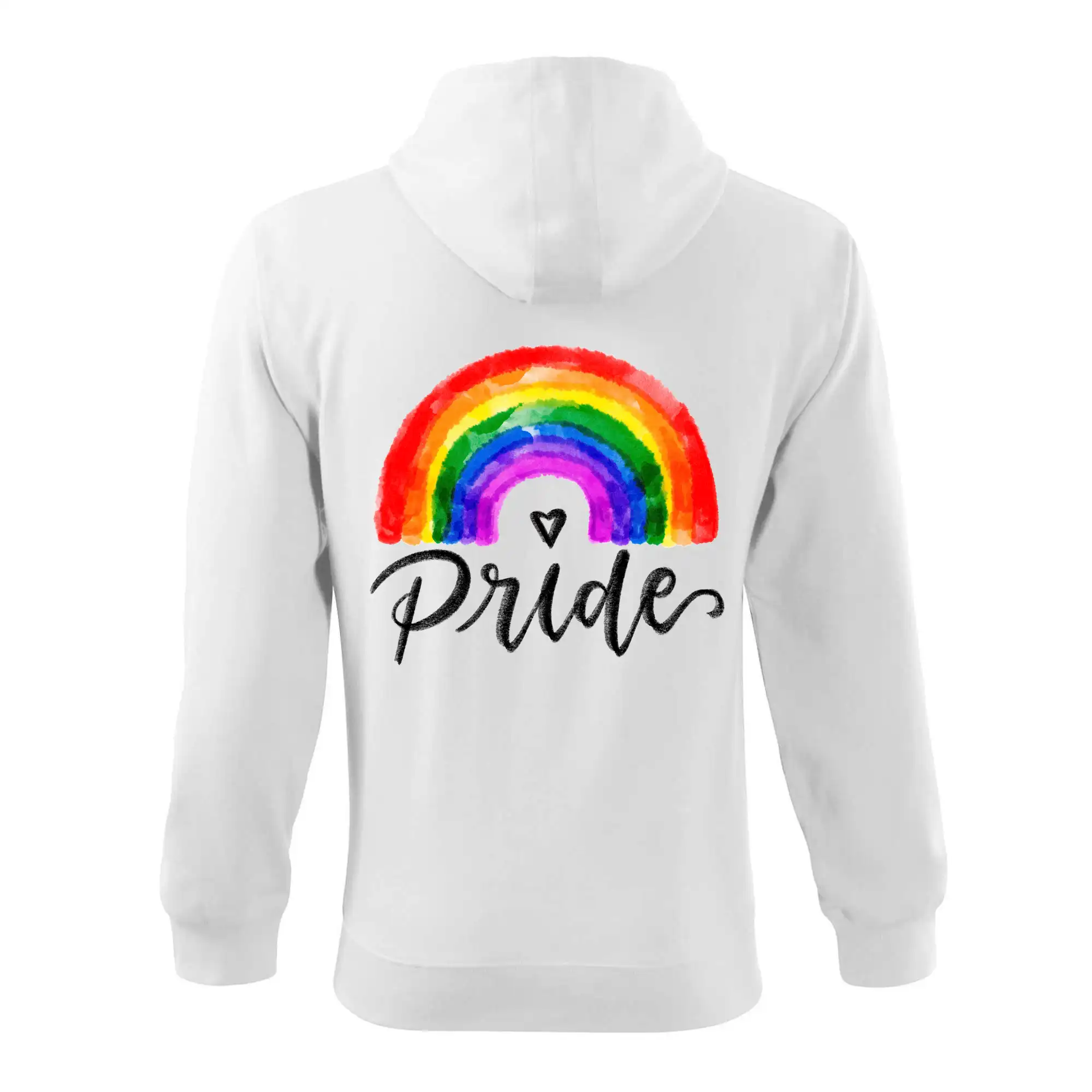 Duha pride kreslená